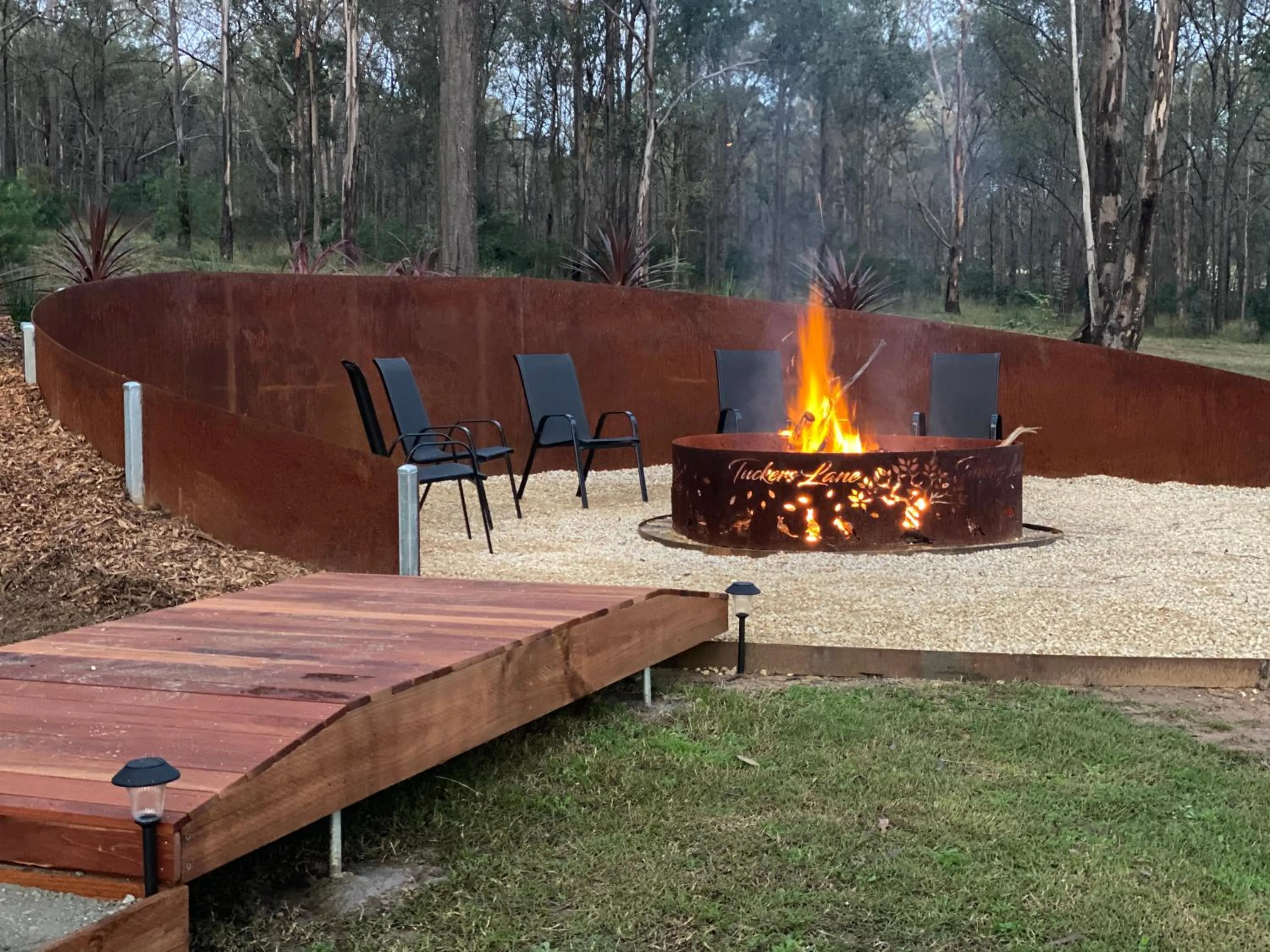 Evening entertainment in Tuckers Lane Boutique Accommodation