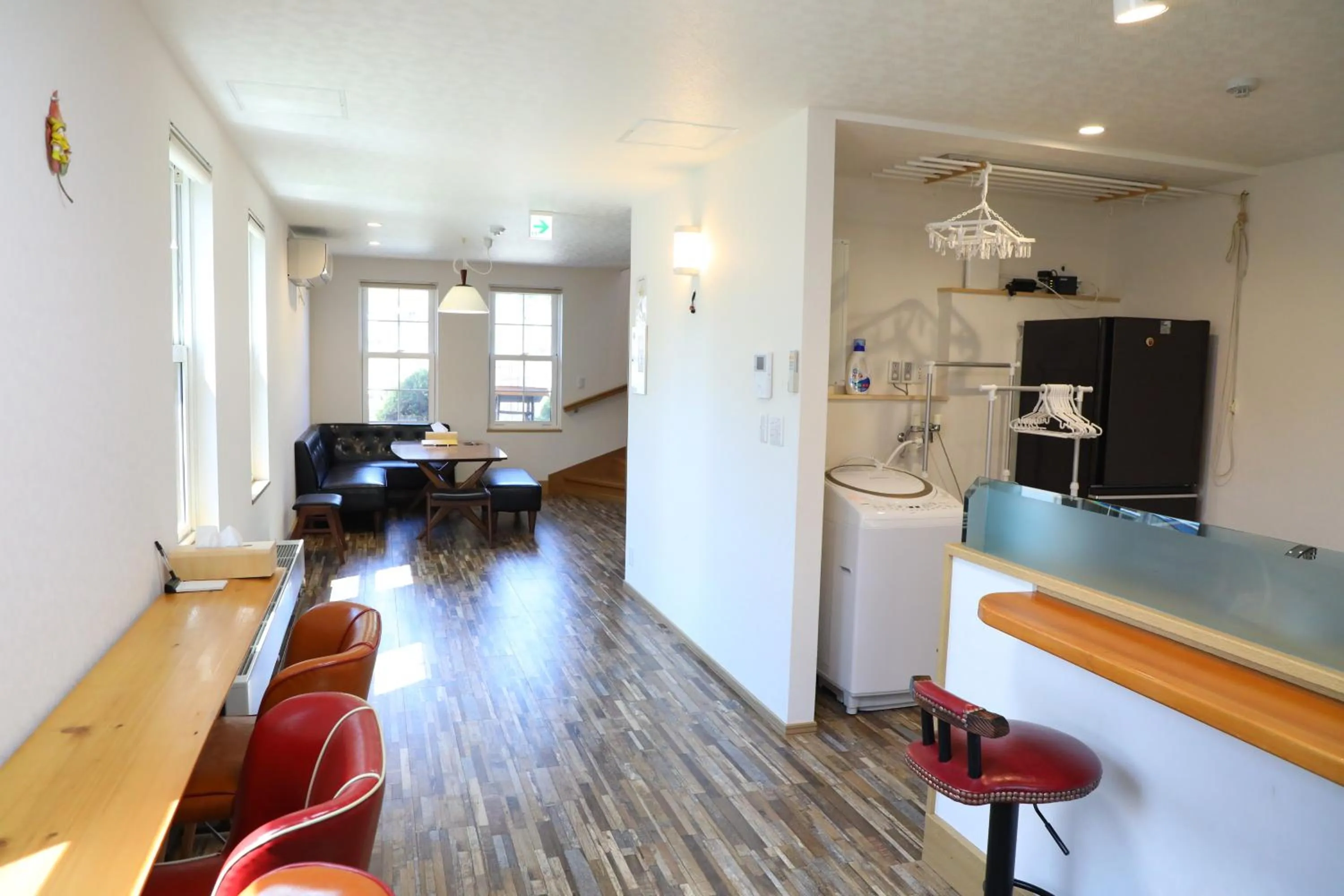 Living room in Donguri House