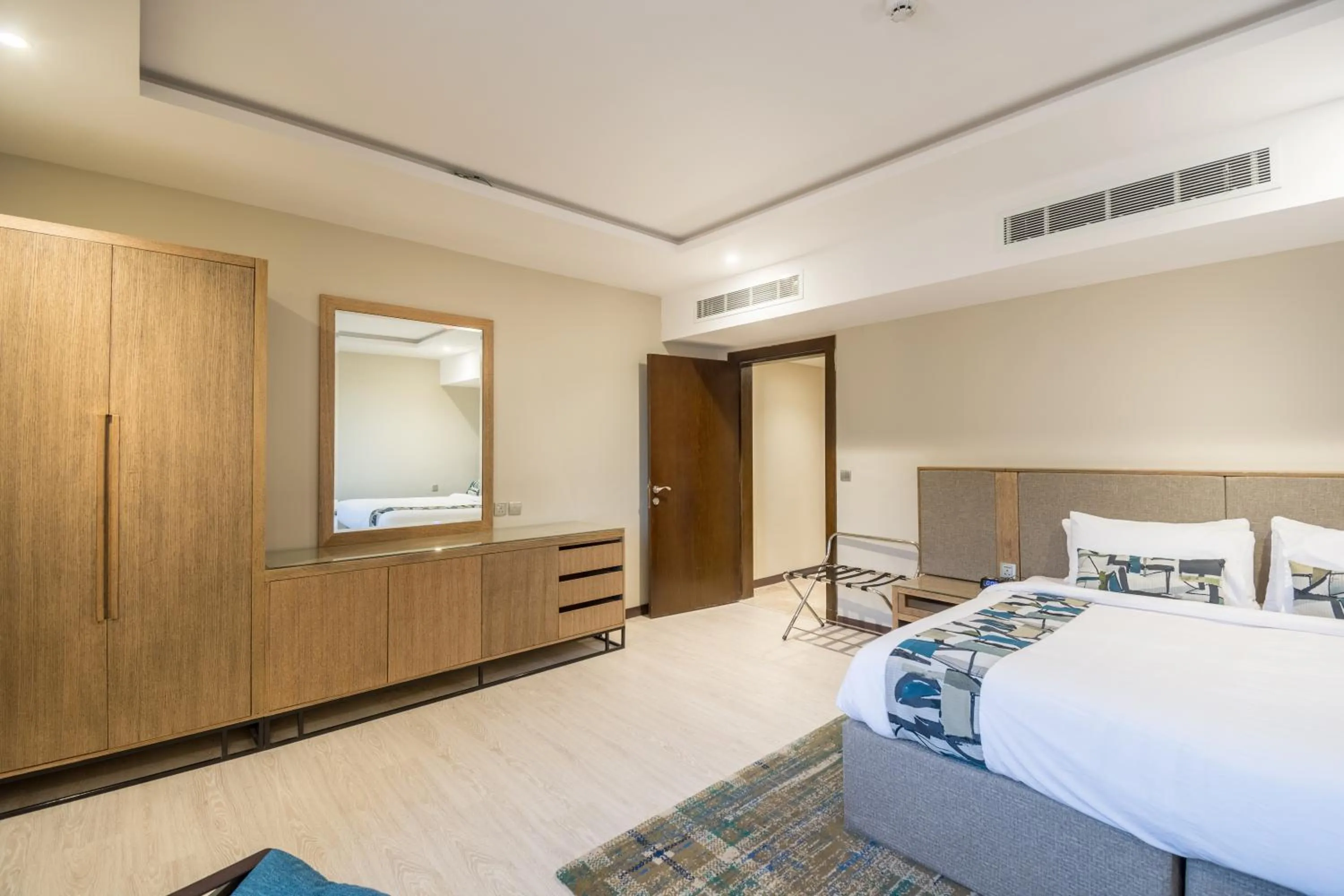 Photo of the whole room, Bed in Ewaa Express Hotel - Gaber