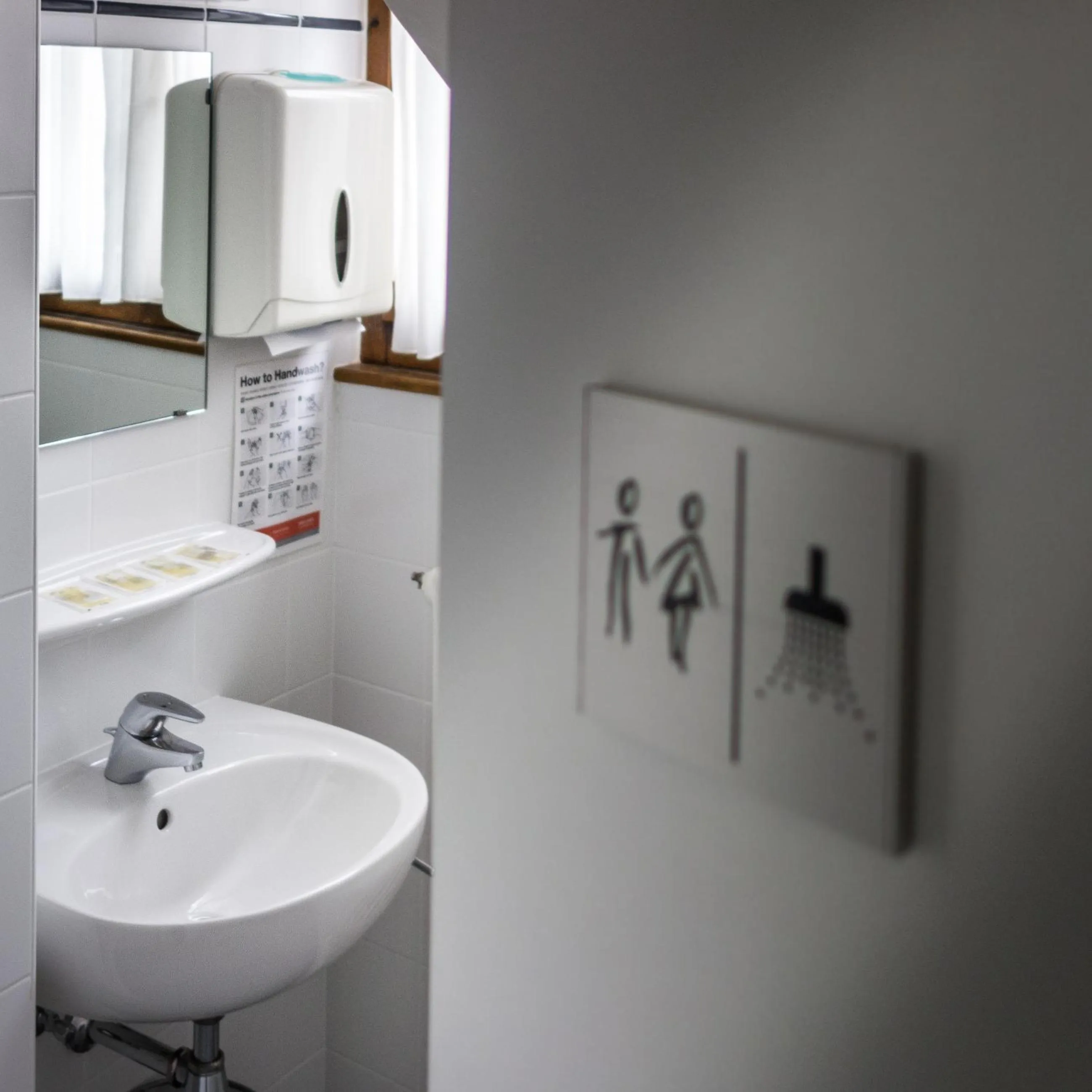 Bathroom in Château de Bossey