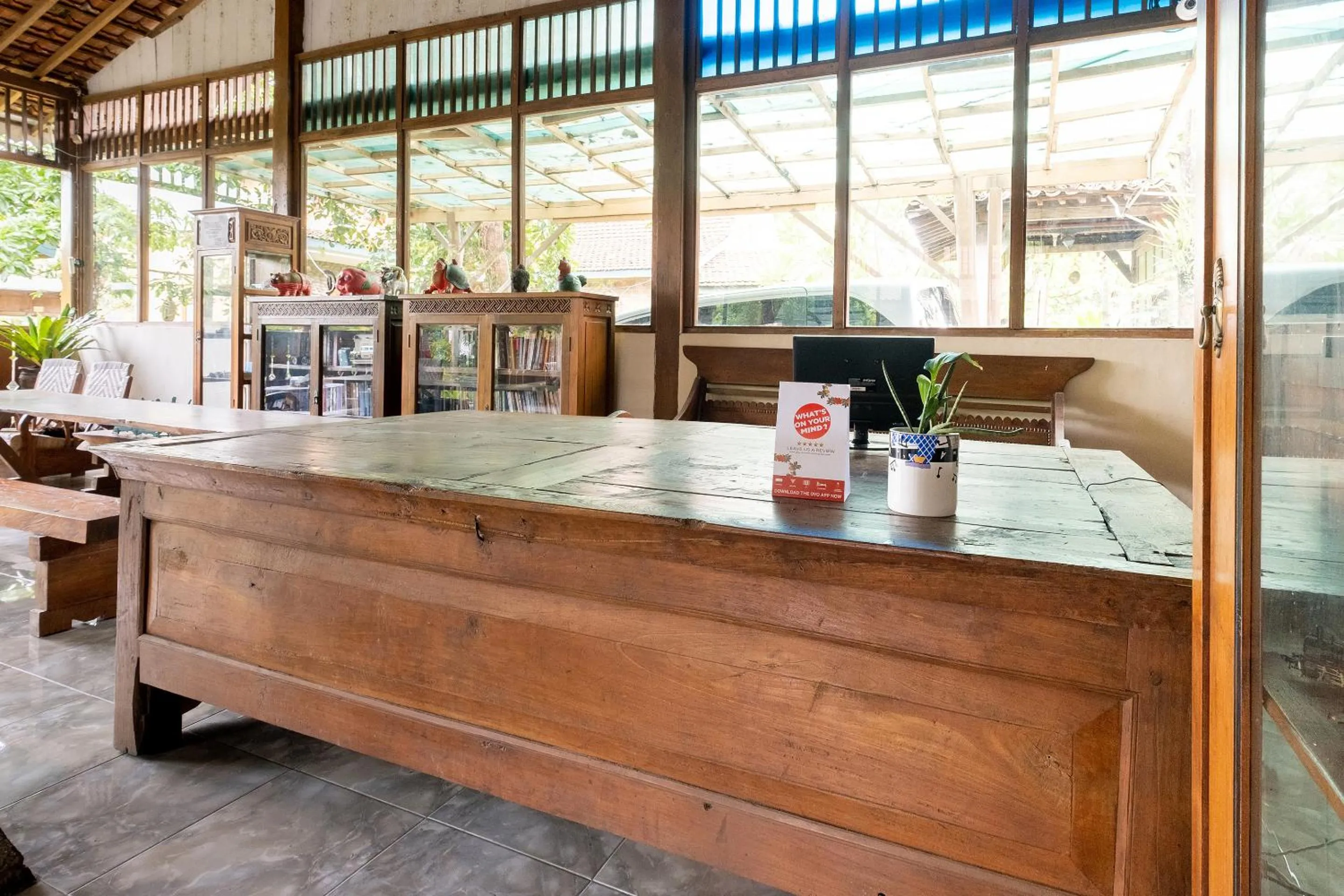Lobby or reception in Mettaloka Guesthouse