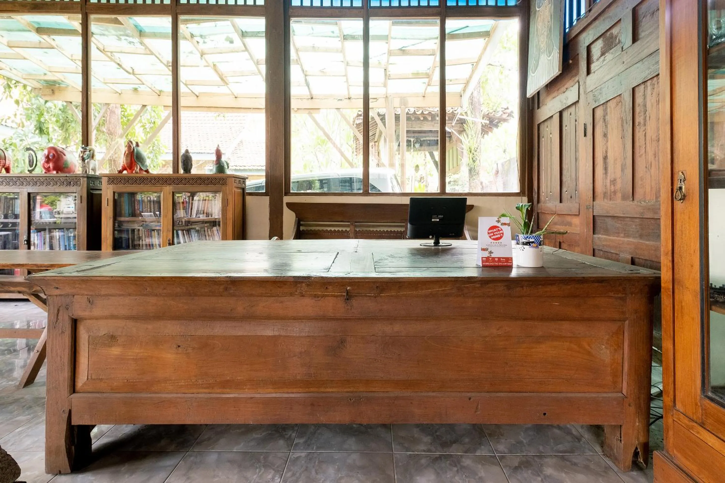 Lobby or reception in Mettaloka Guesthouse