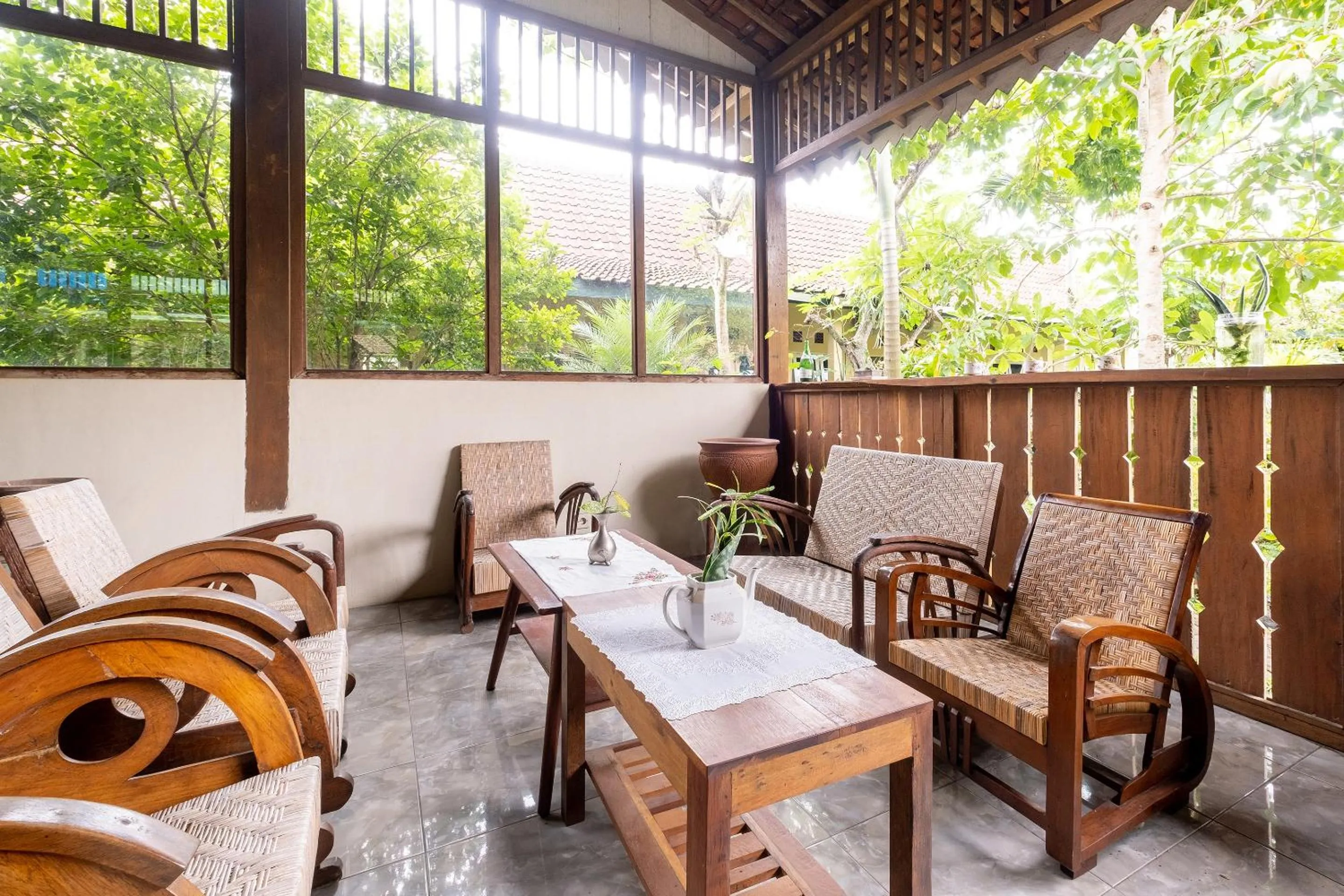 Area and facilities in Mettaloka Guesthouse