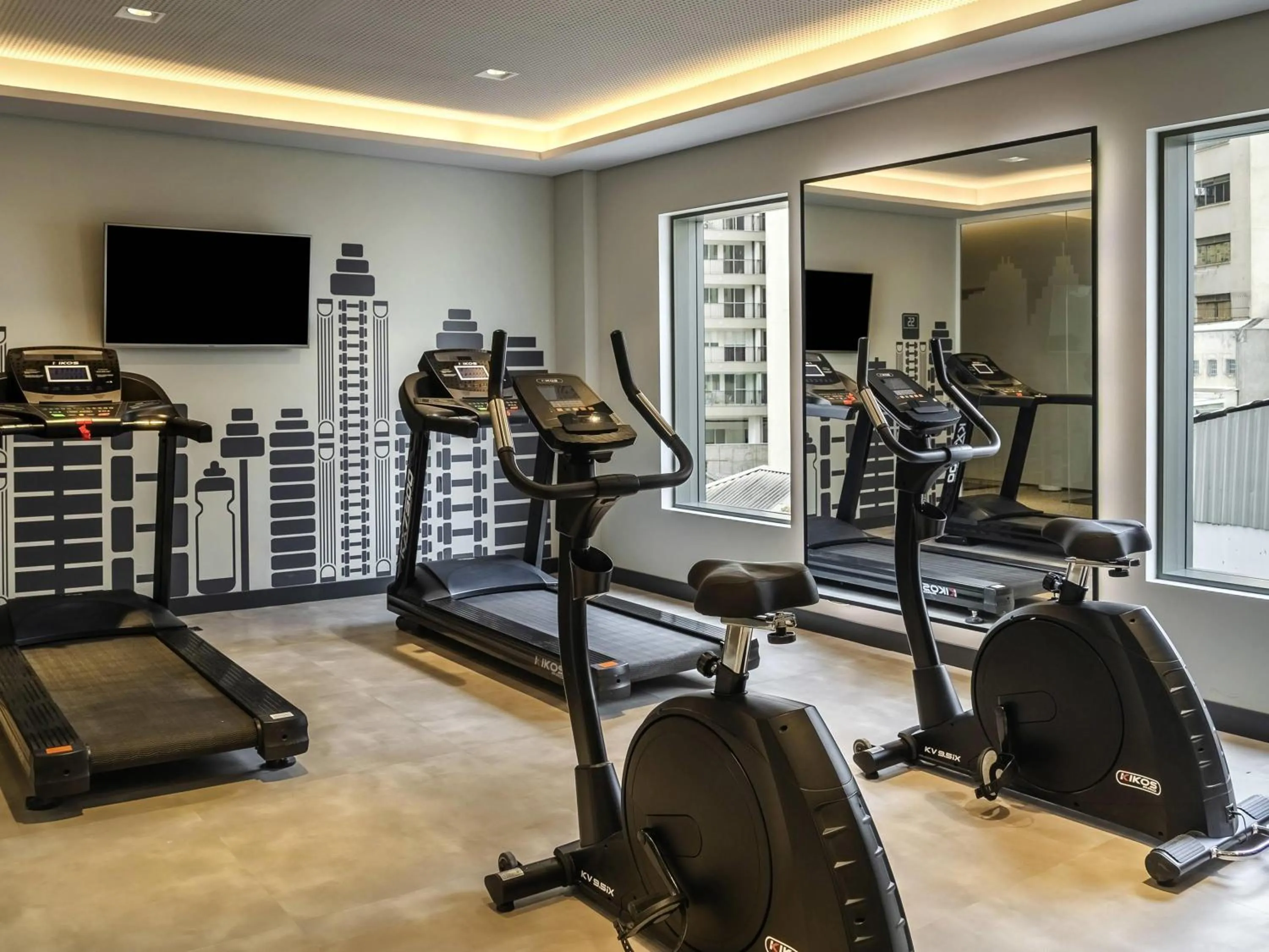 Fitness centre/facilities in Ibis Styles SP Centro