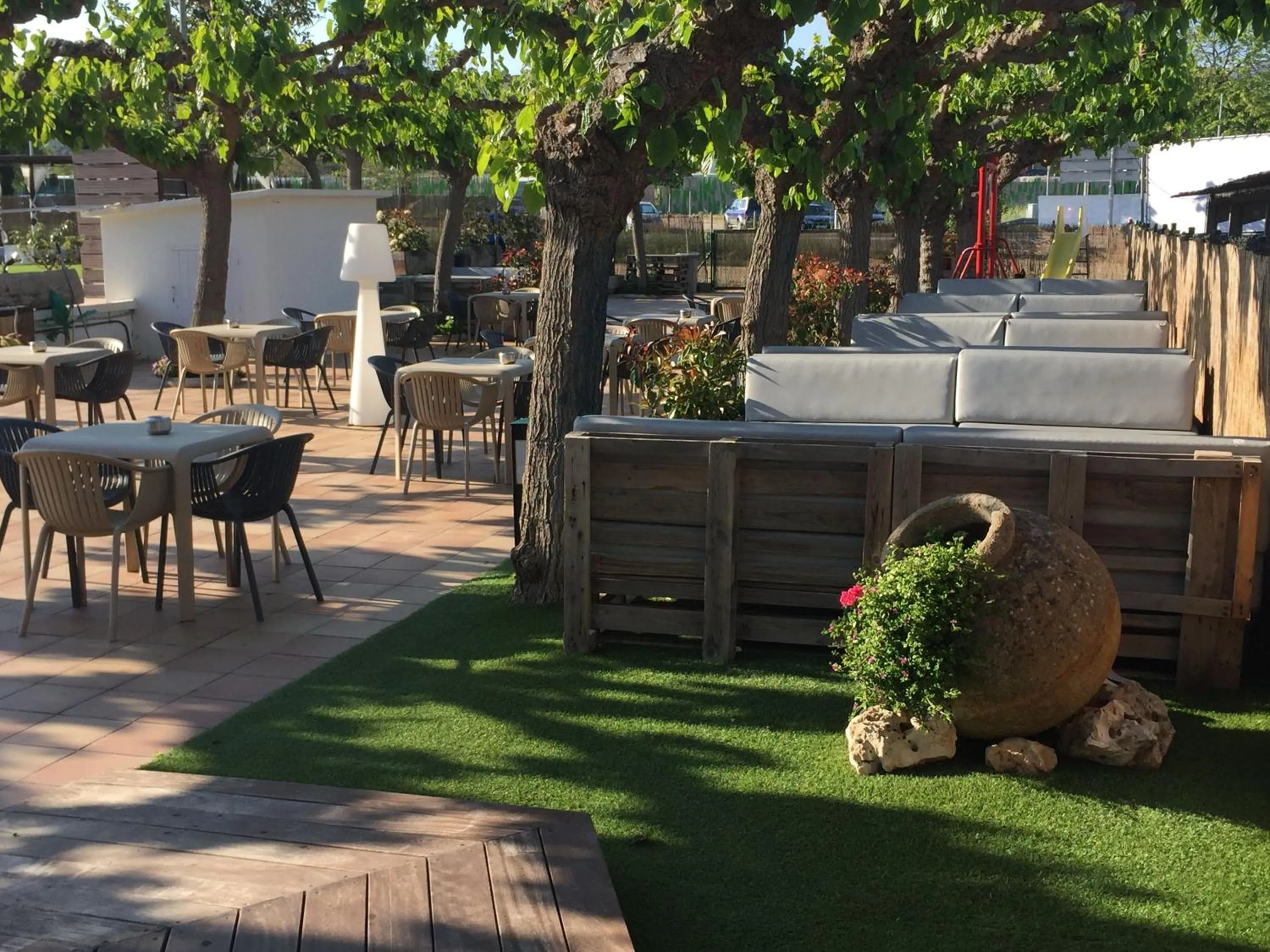 Patio in Hostal SolFina