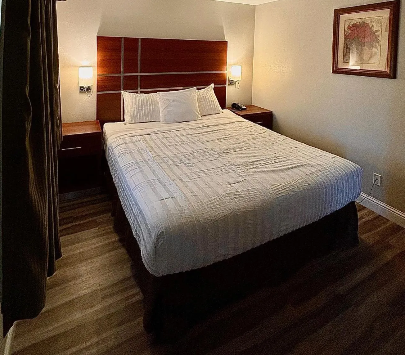 Bed in Western Holiday Lodge