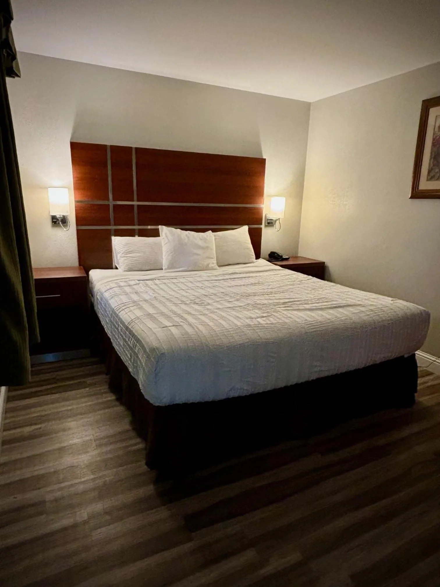 Bed in Western Holiday Lodge