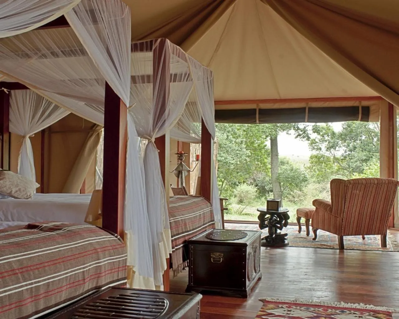 Day, Bed in Olare Mara Kempinski
