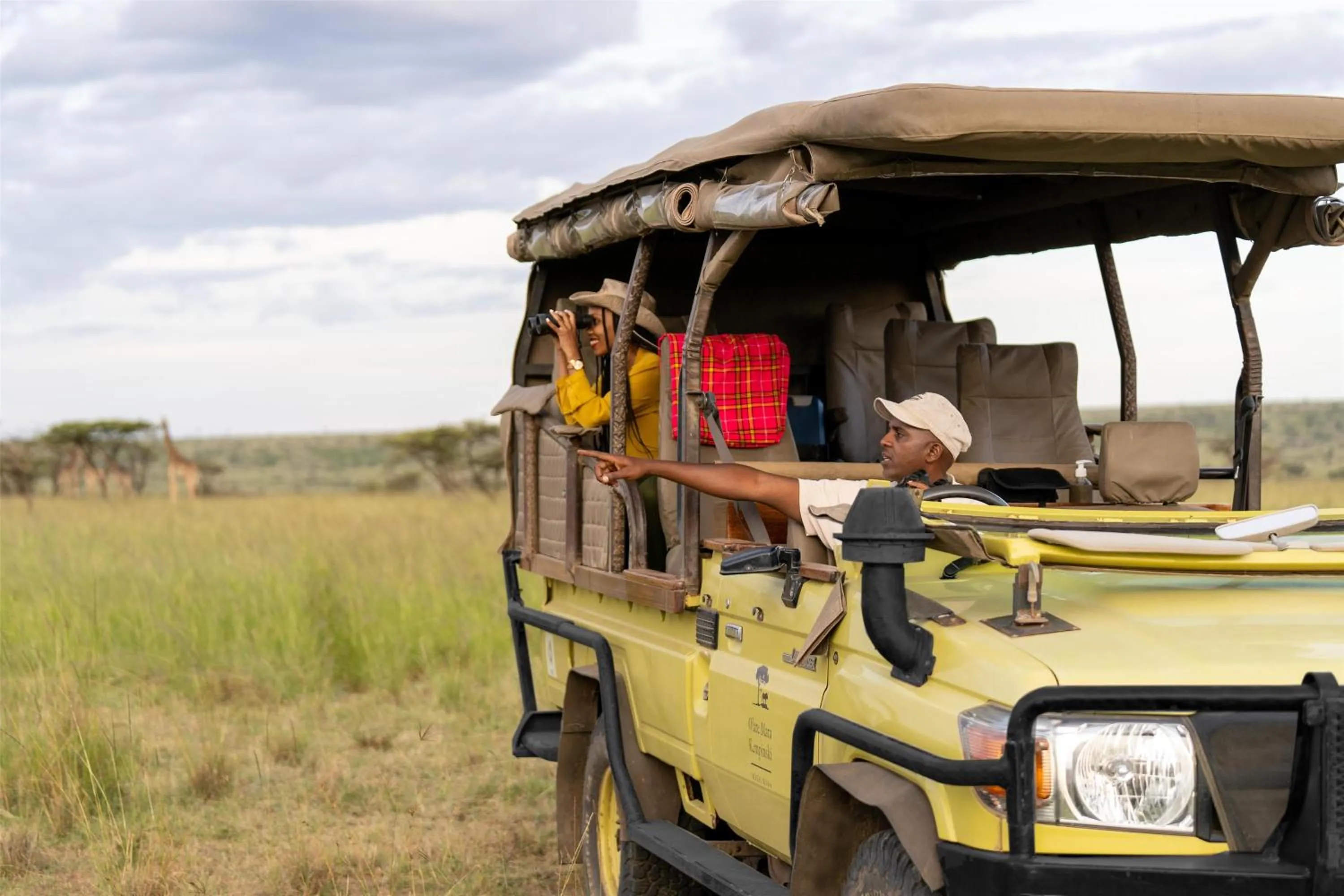 On site in Olare Mara Kempinski