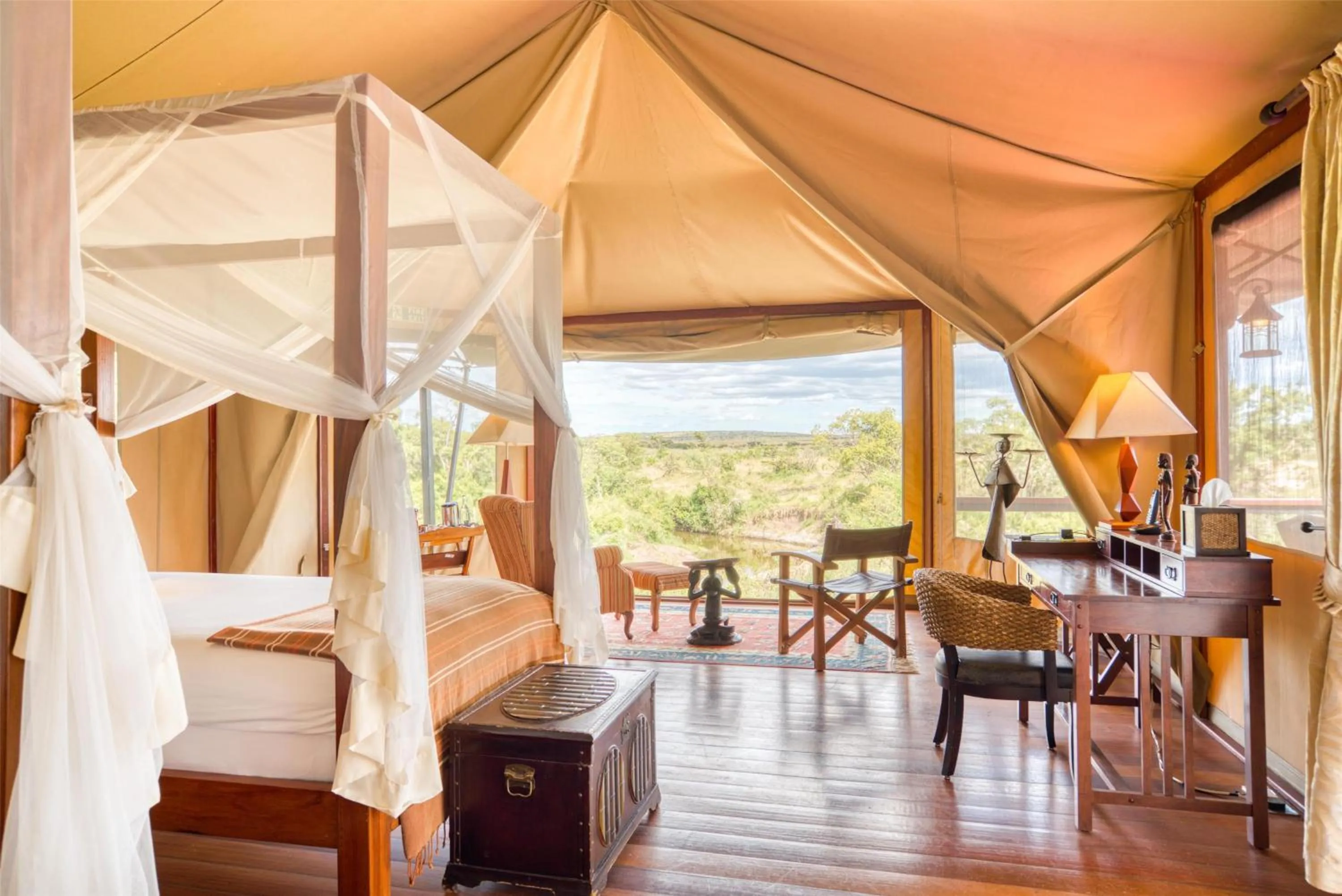 View (from property/room) in Olare Mara Kempinski