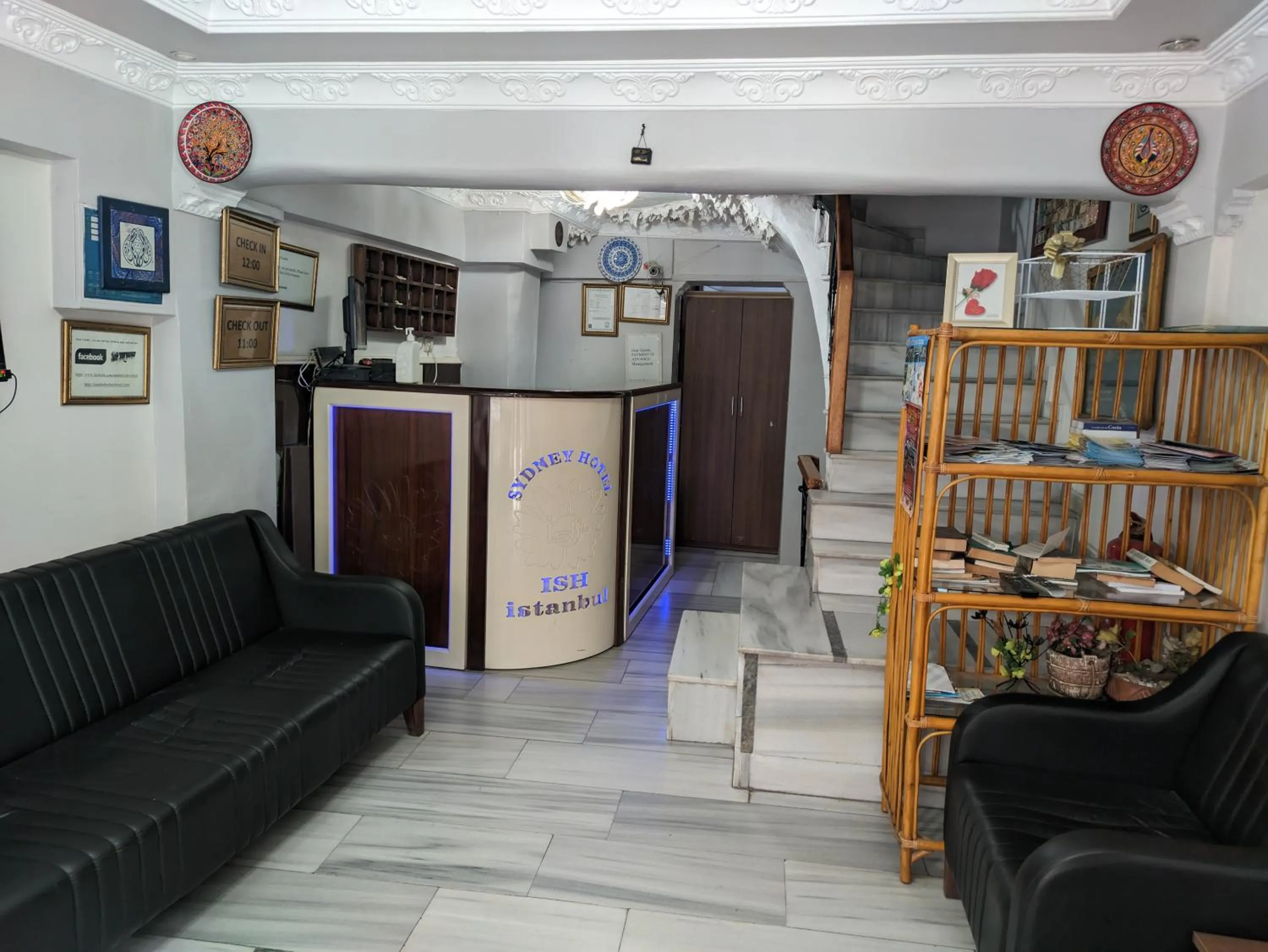 Lobby or reception in Istanbul Sydney Hotel