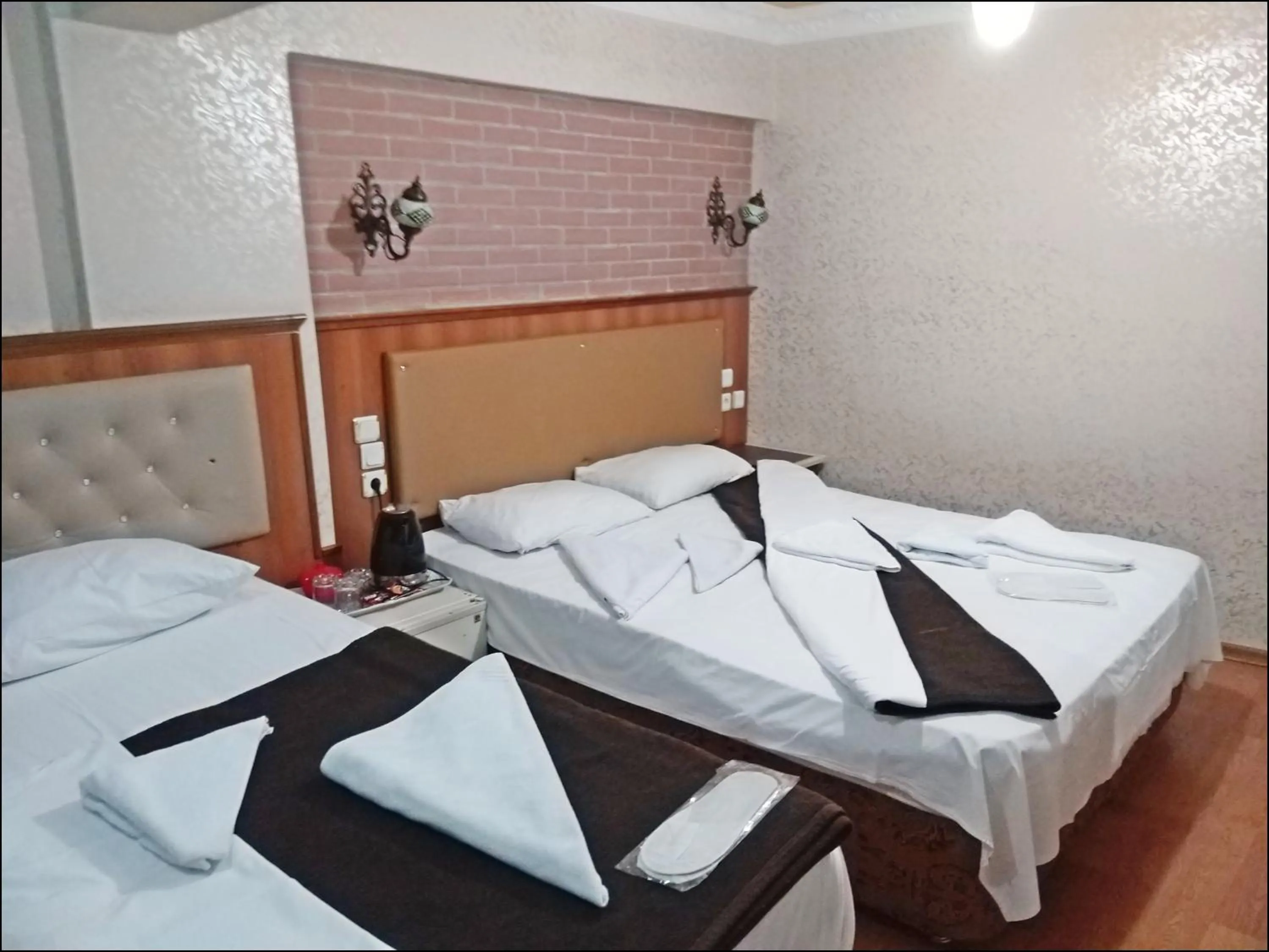 Decorative detail, Bed in Istanbul Sydney Hotel