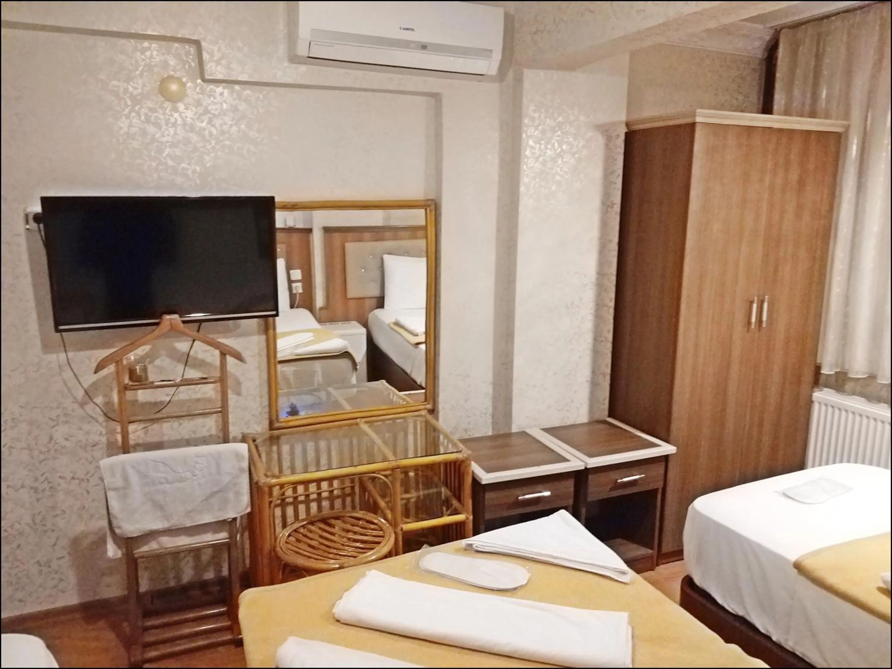 Decorative detail, Bed in Istanbul Sydney Hotel