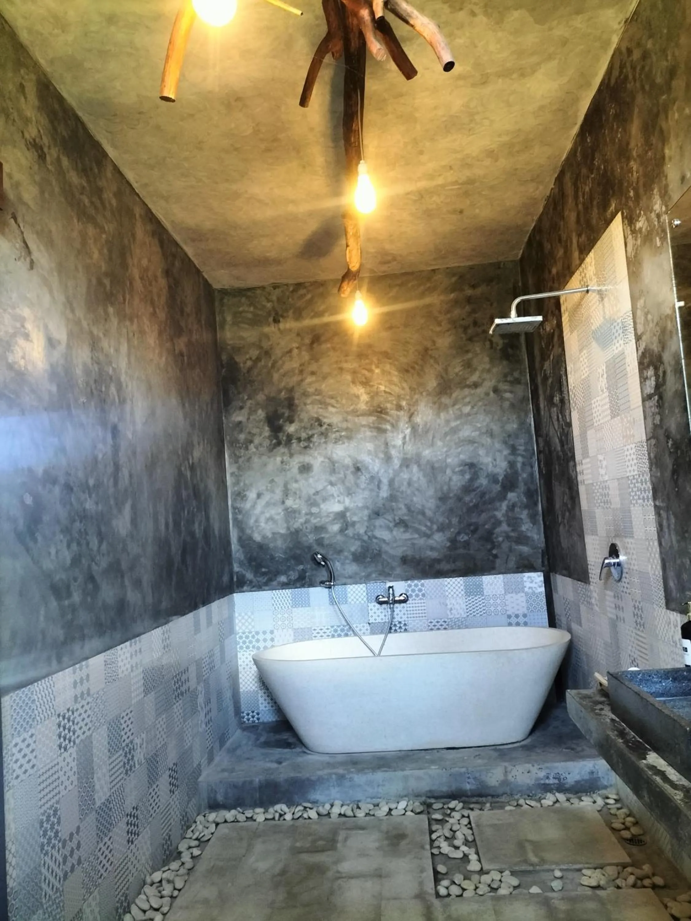 Bathroom in La Pan Nam Exotic Villas and Spa