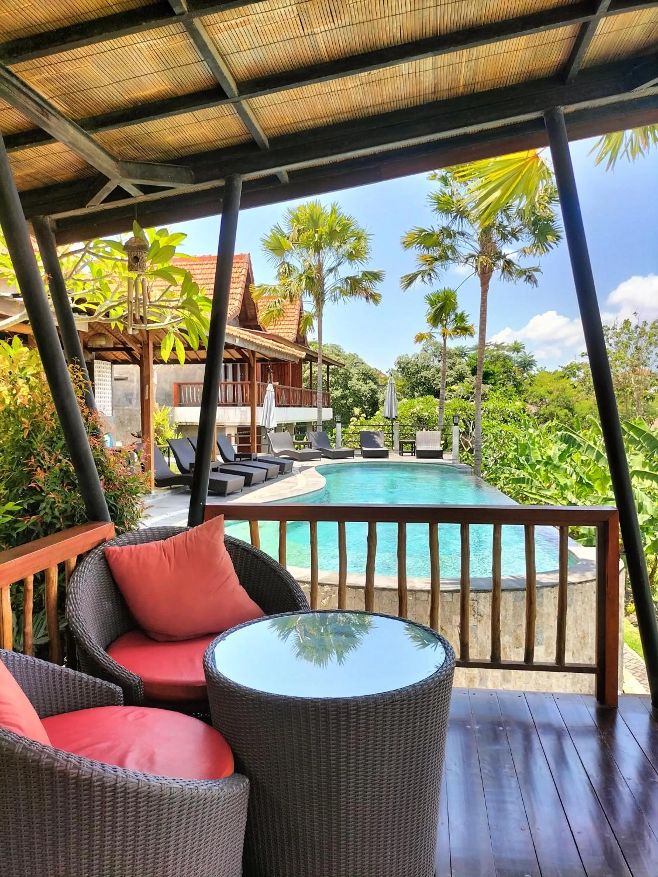 Seating area in La Pan Nam Exotic Villas and Spa