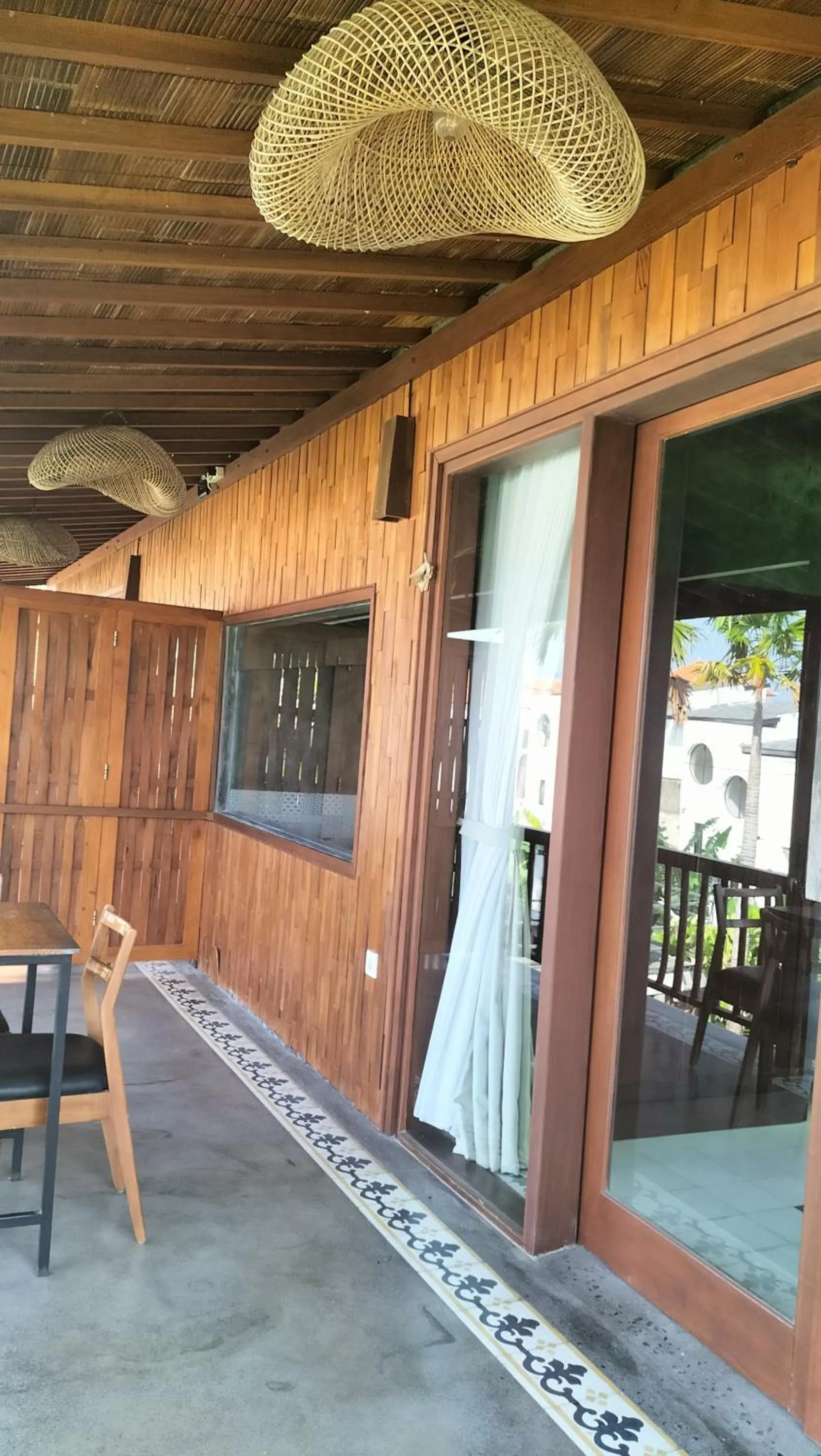 Balcony/Terrace in La Pan Nam Exotic Villas and Spa