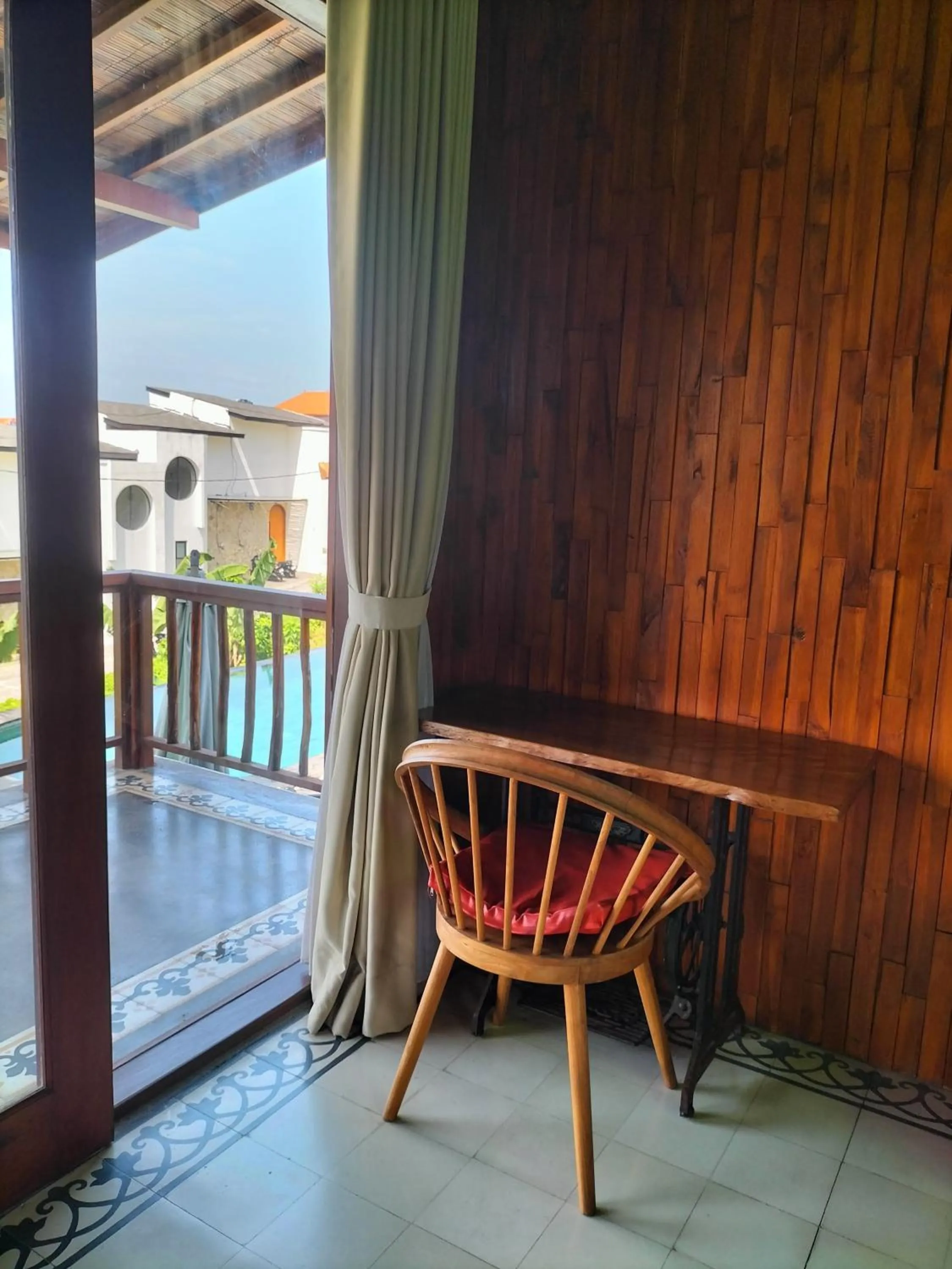 Patio in La Pan Nam Exotic Villas and Spa