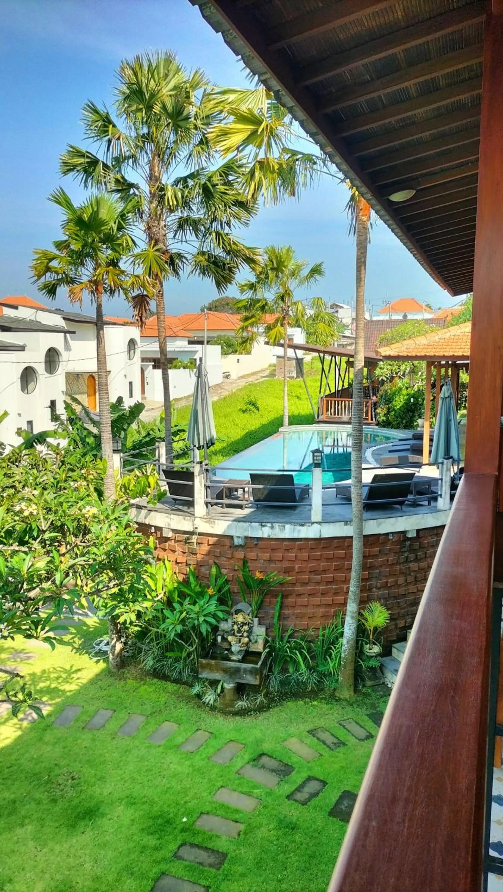 Garden view in La Pan Nam Exotic Villas and Spa