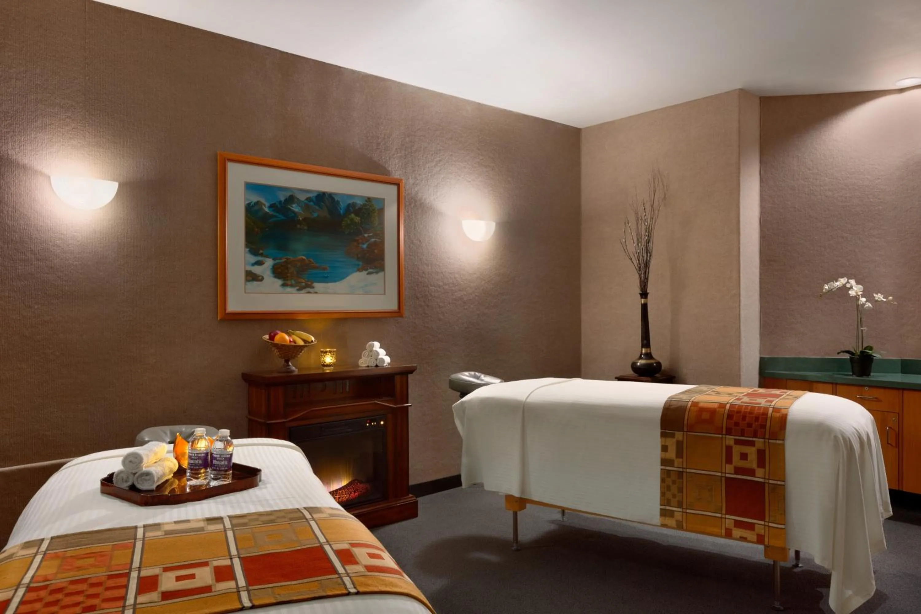Massage, Bed in Harrah's Lake Tahoe, A Caesars Destination