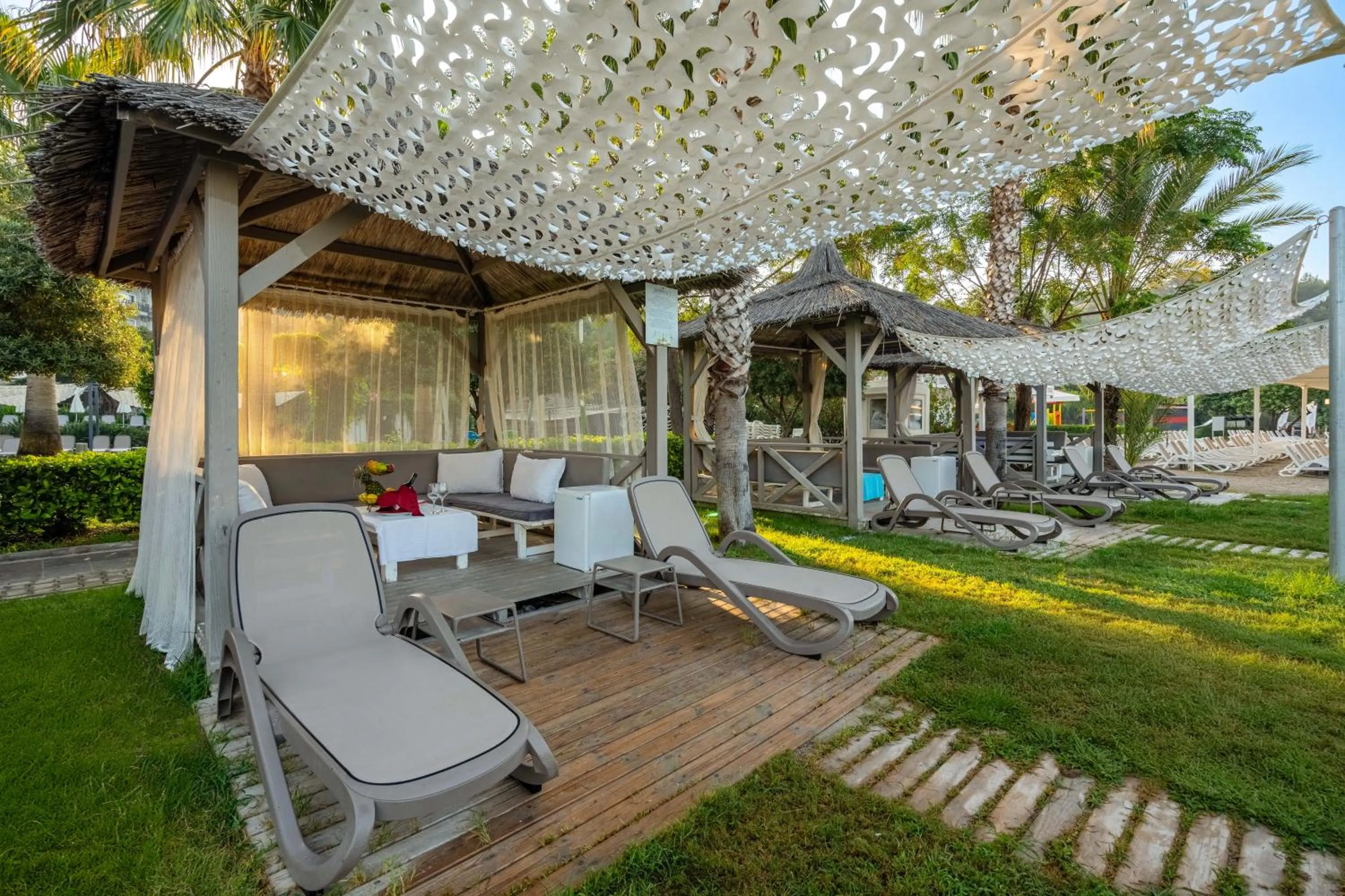 Patio in Justiniano Theodora Resort