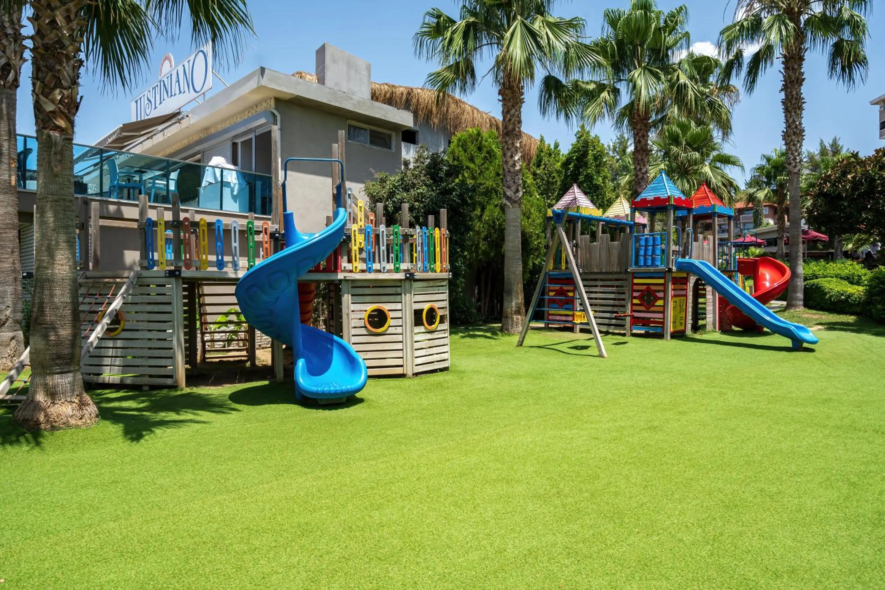 Children play ground in Justiniano Theodora Resort
