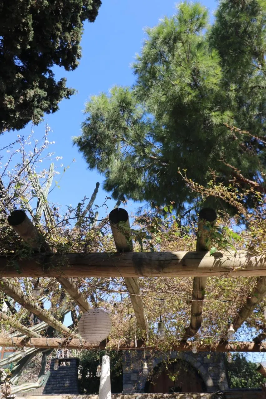 Inner courtyard view in Ha La Bodrum