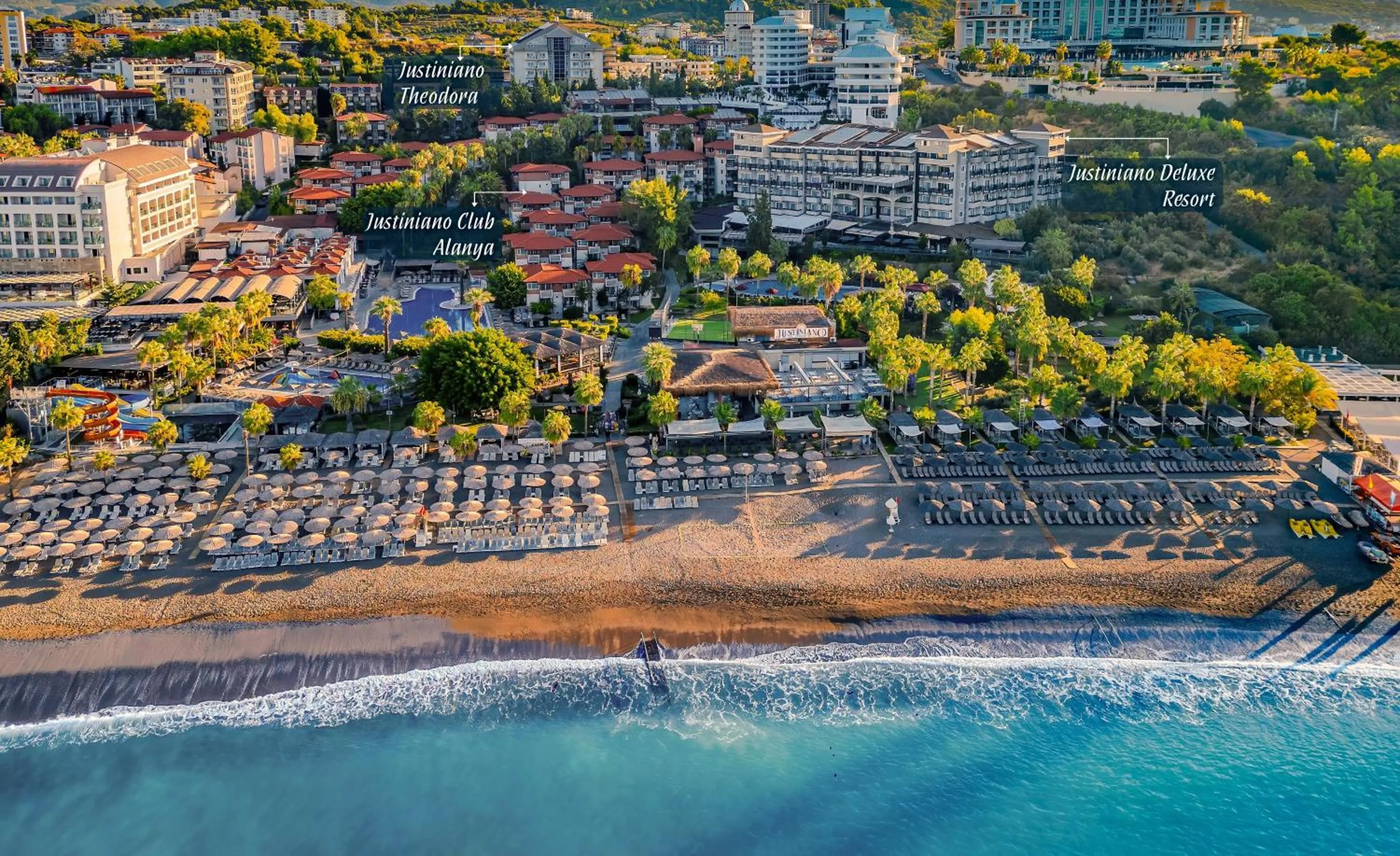 Property building in Justiniano Deluxe Resort