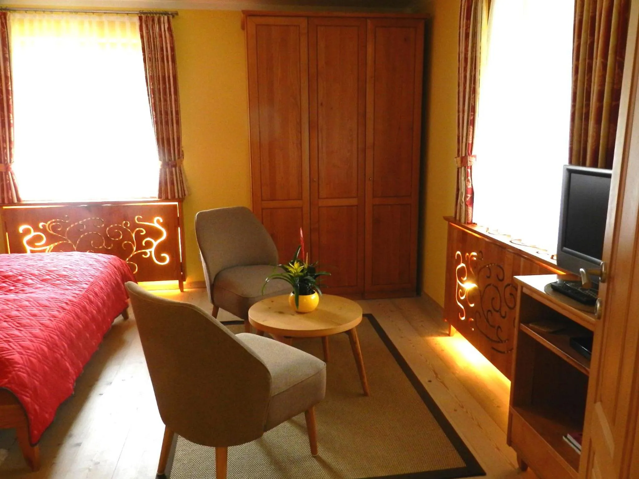 Bedroom, Bed in Landhaus am Bach