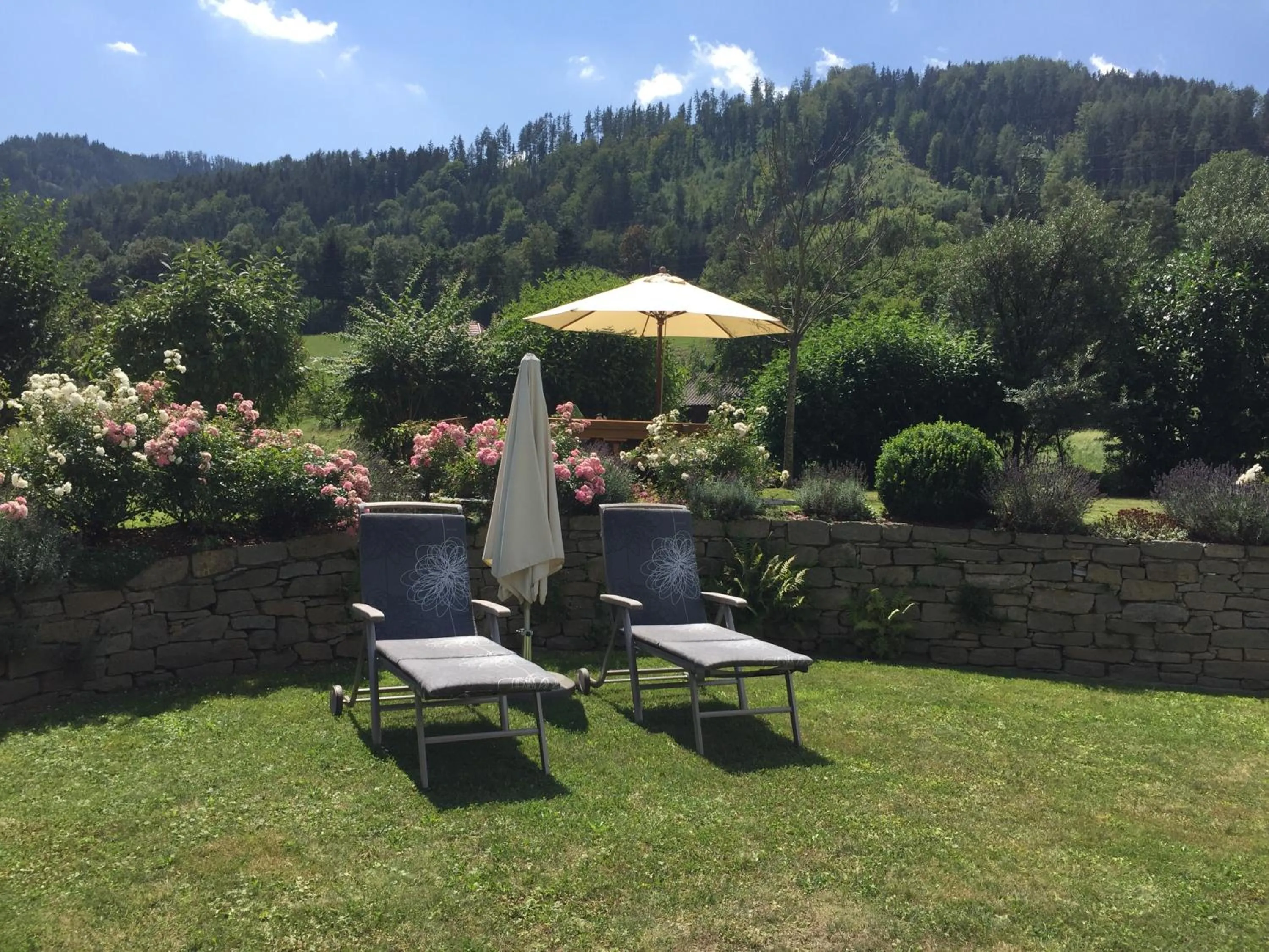 Garden in Landhaus am Bach