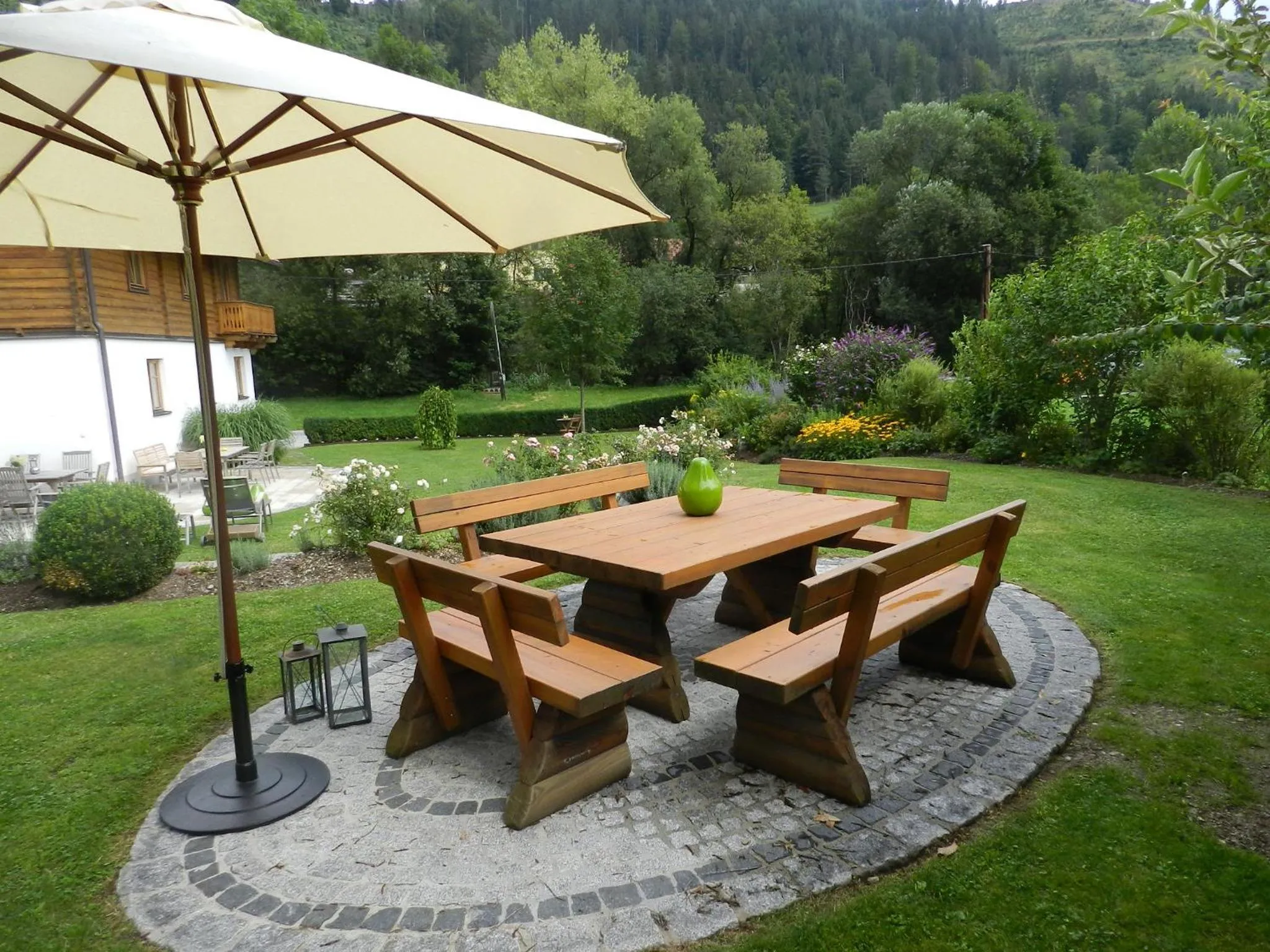 Garden in Landhaus am Bach