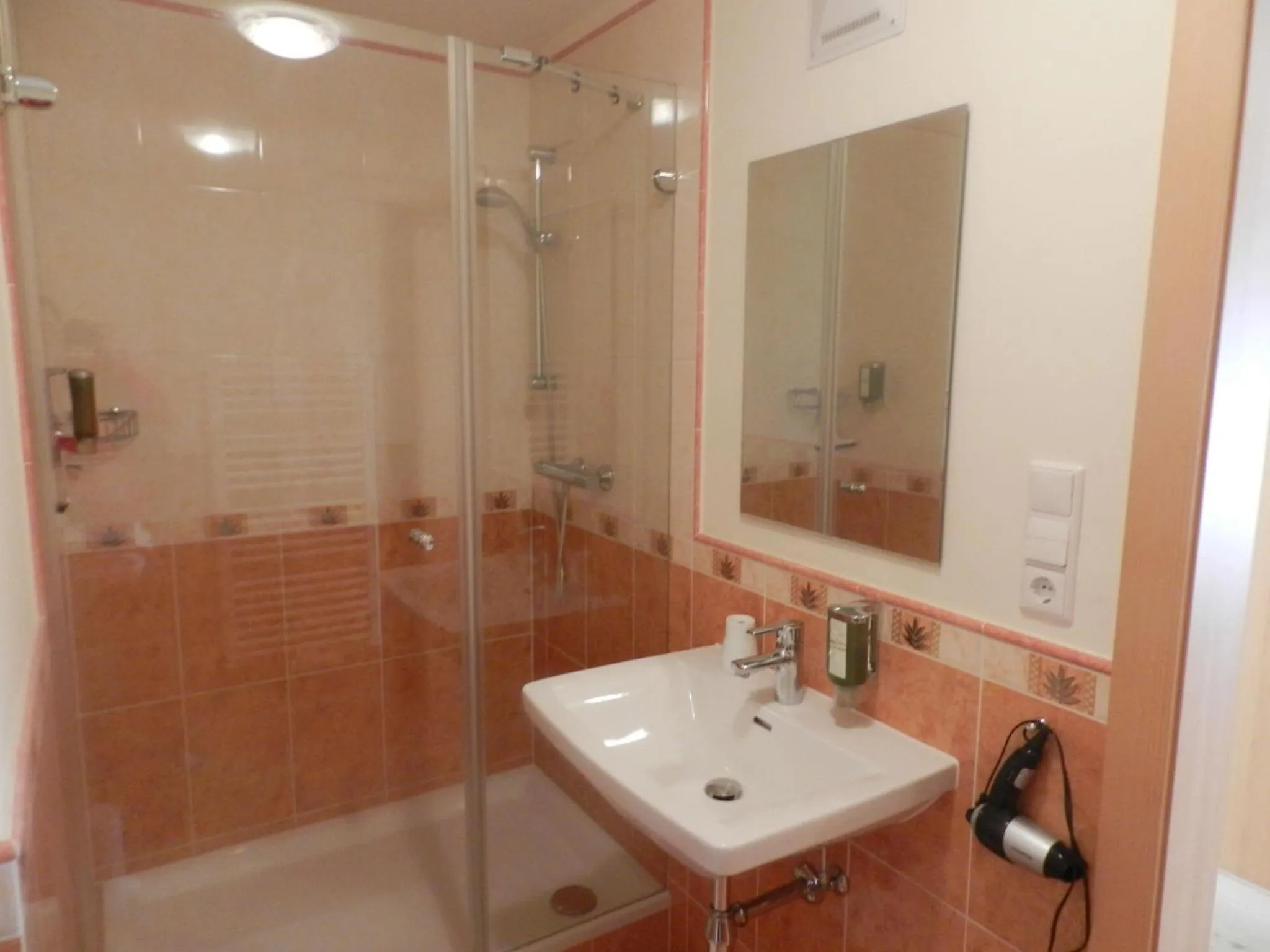 Shower in Landhaus am Bach