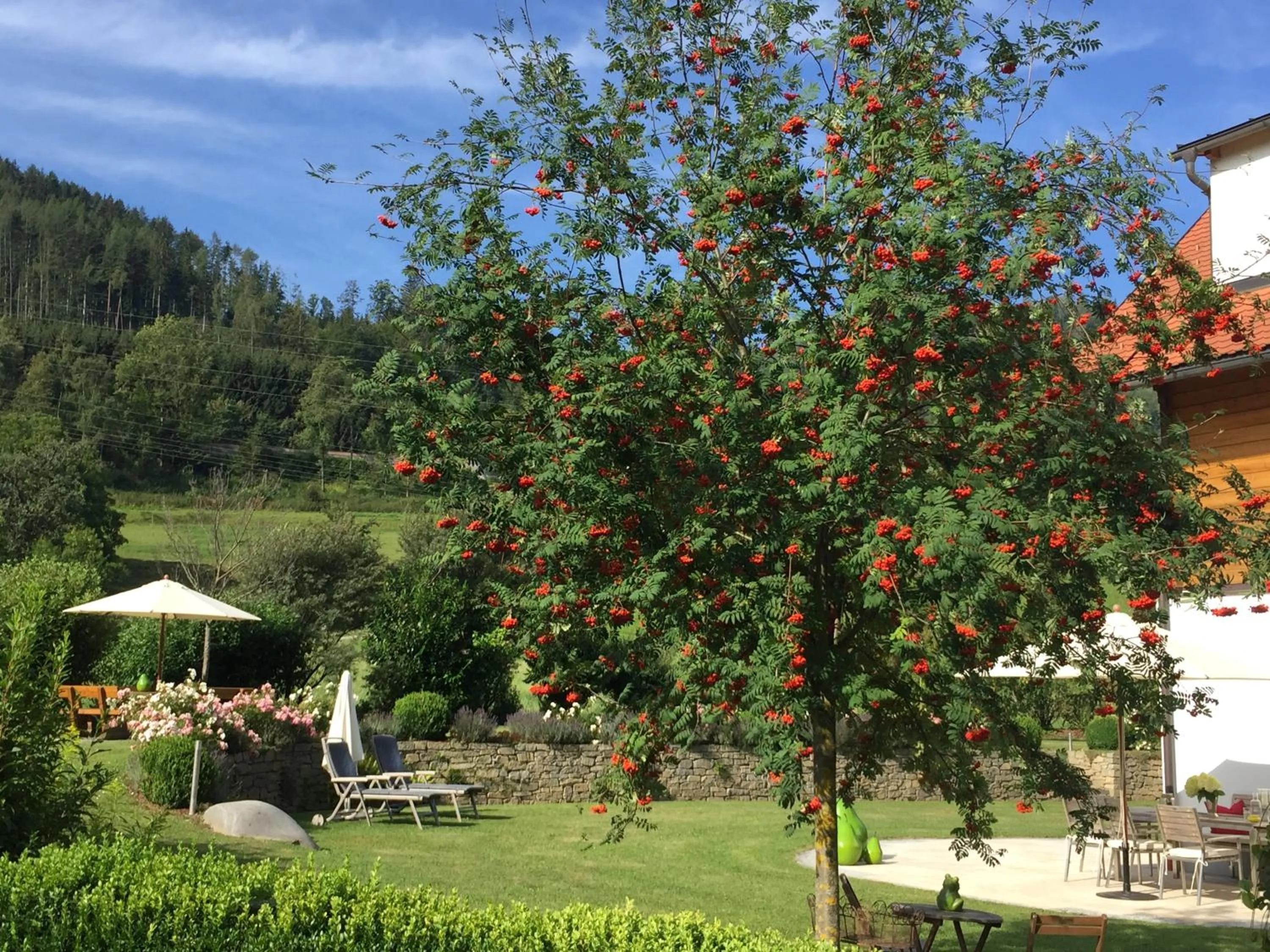 Garden in Landhaus am Bach