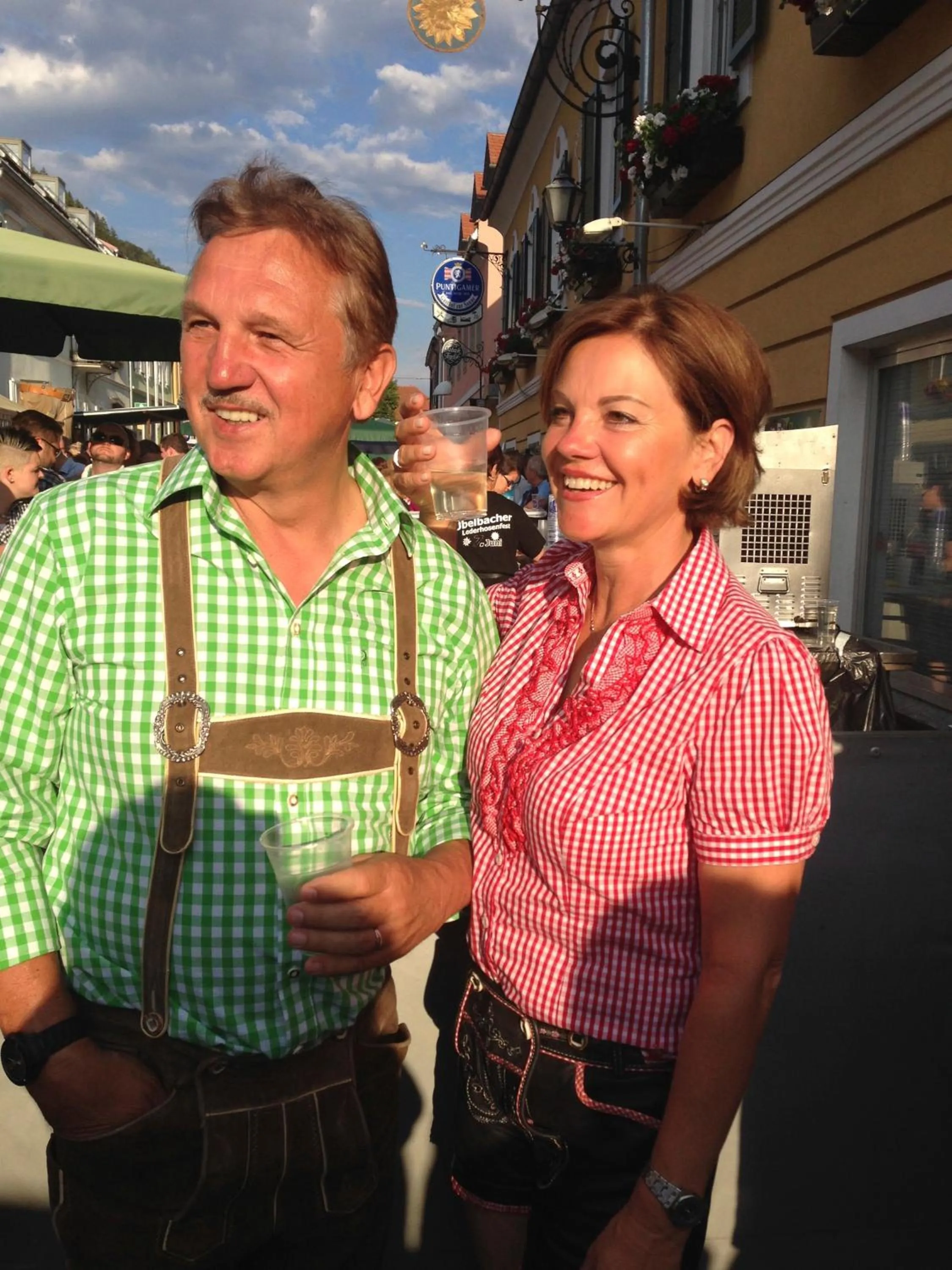 Family in Landhaus am Bach