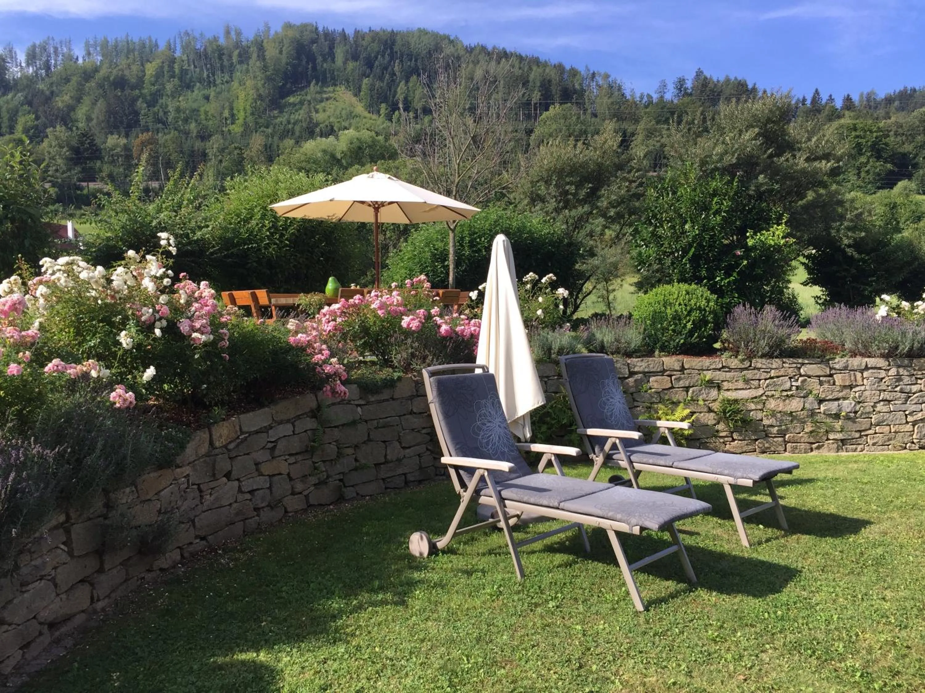 Garden in Landhaus am Bach