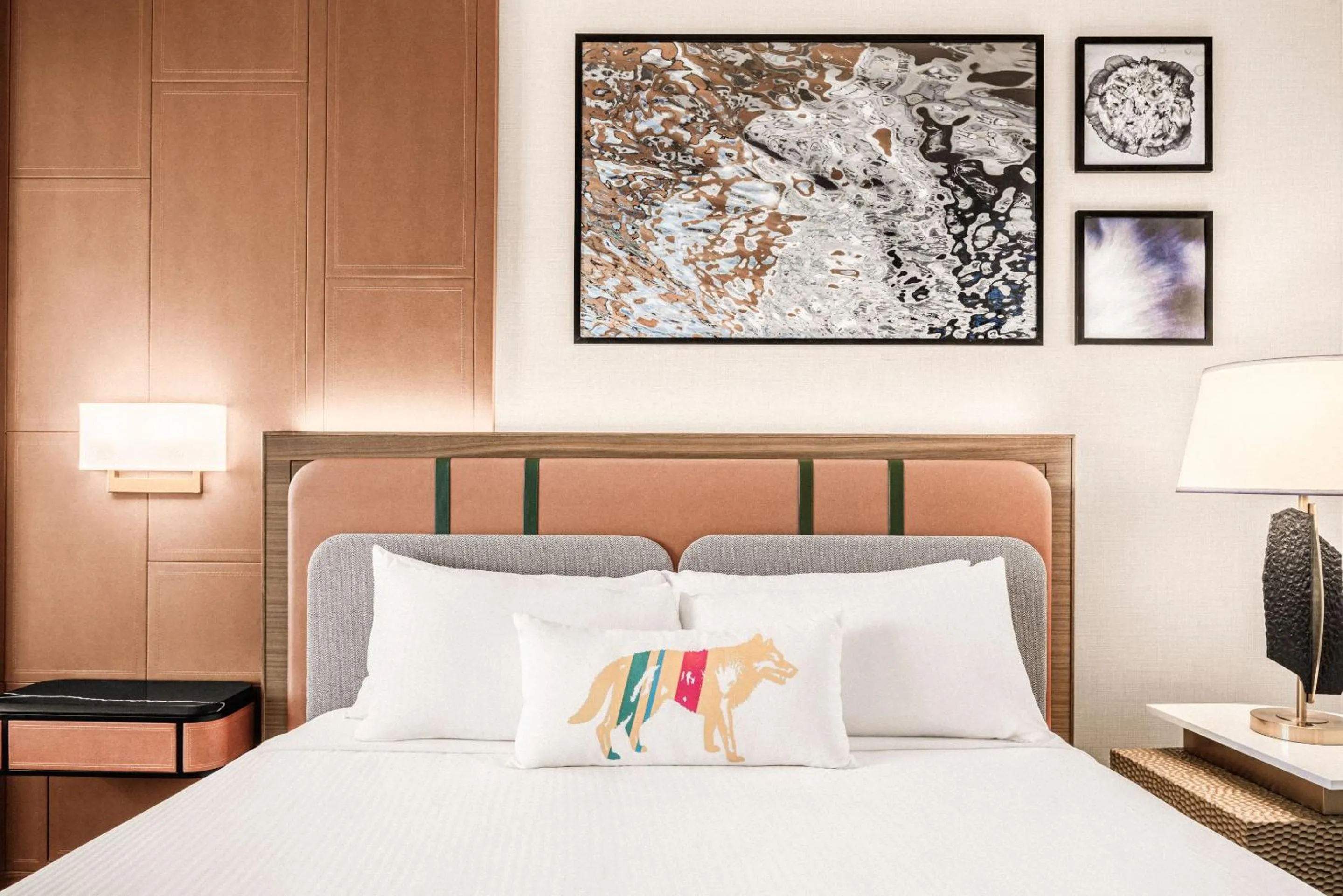 Bed in Caesars Republic Lake Tahoe, A Caesars Destination