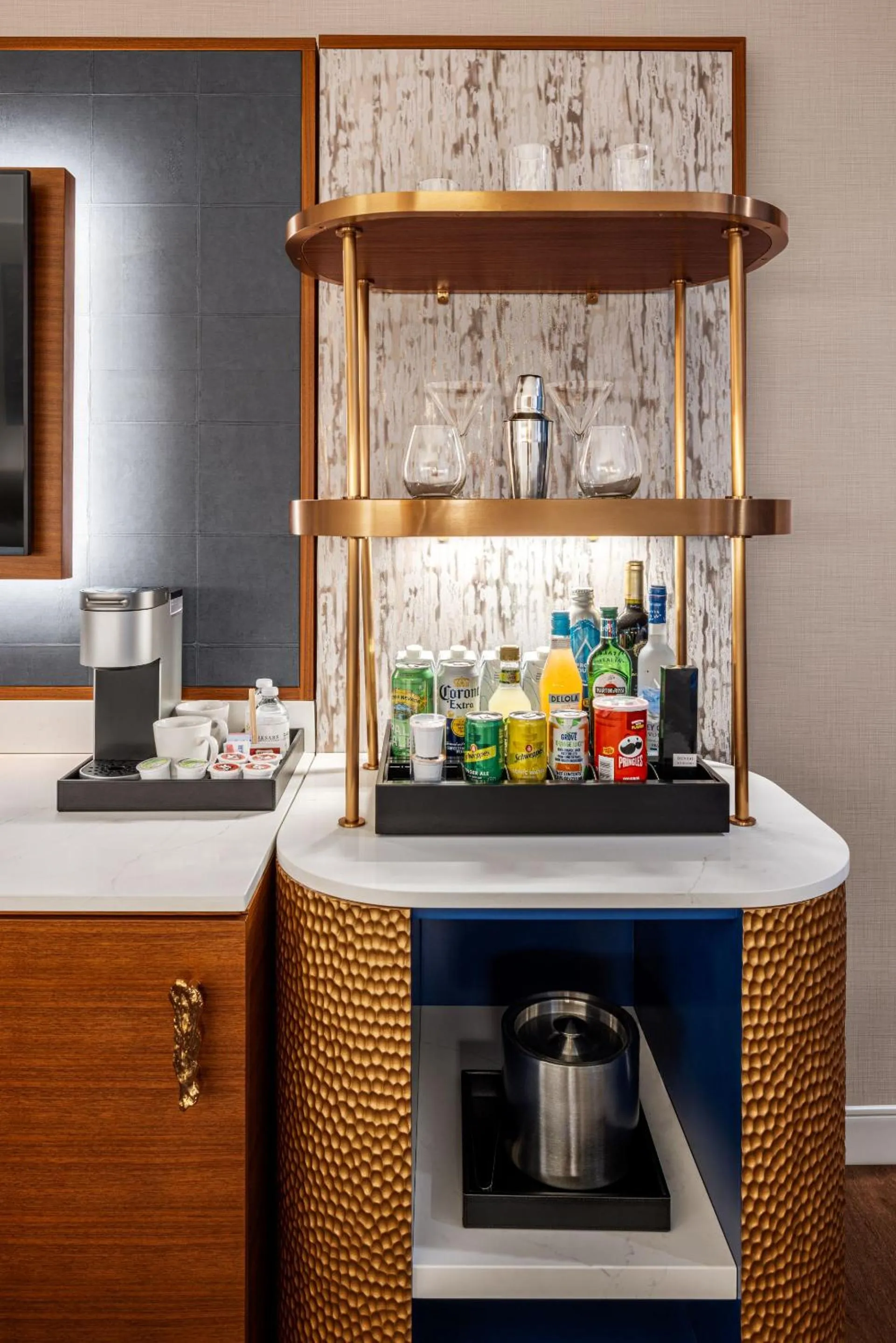 minibar in Caesars Republic Lake Tahoe, A Caesars Destination