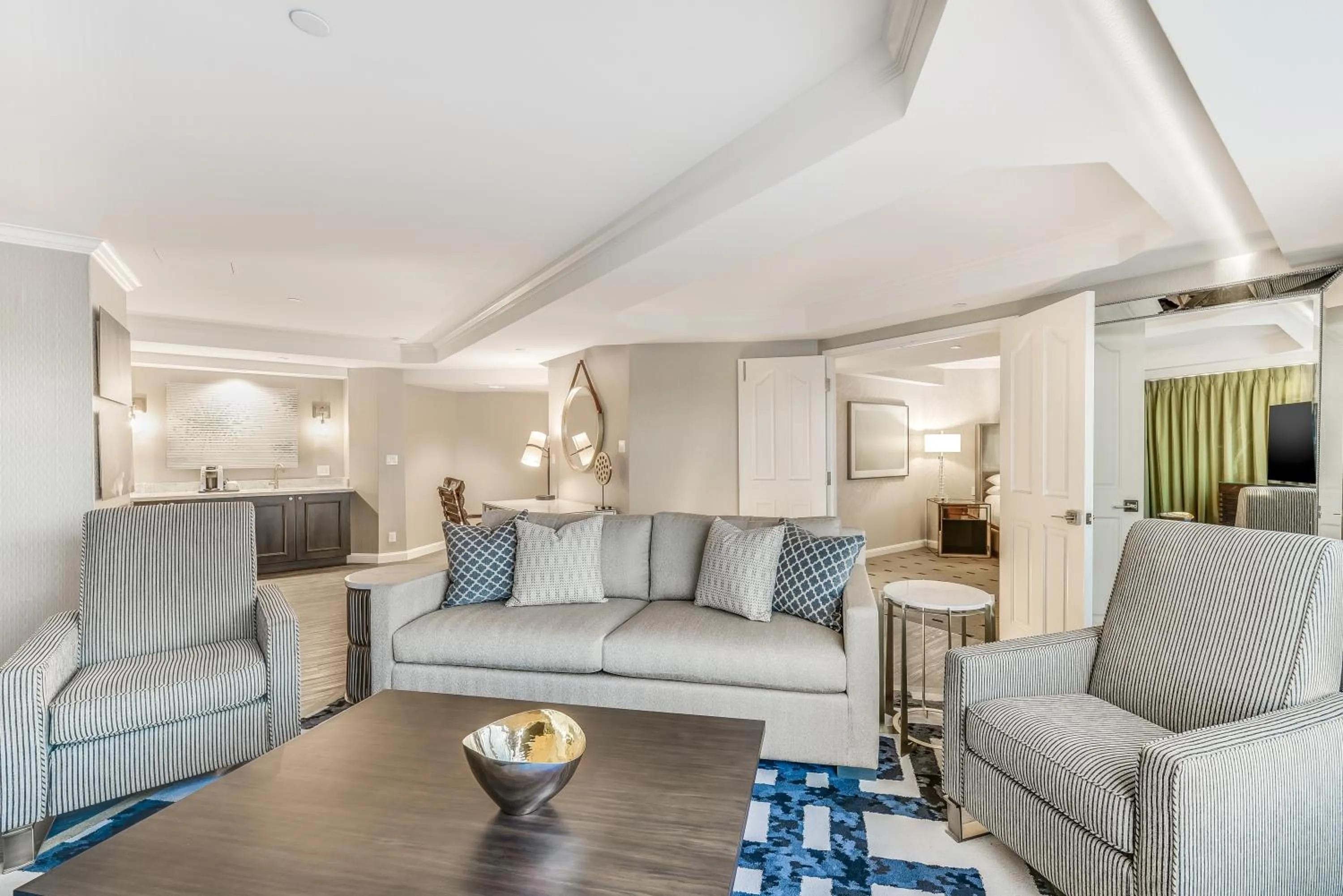 Living room in Caesars Republic Lake Tahoe, A Caesars Destination