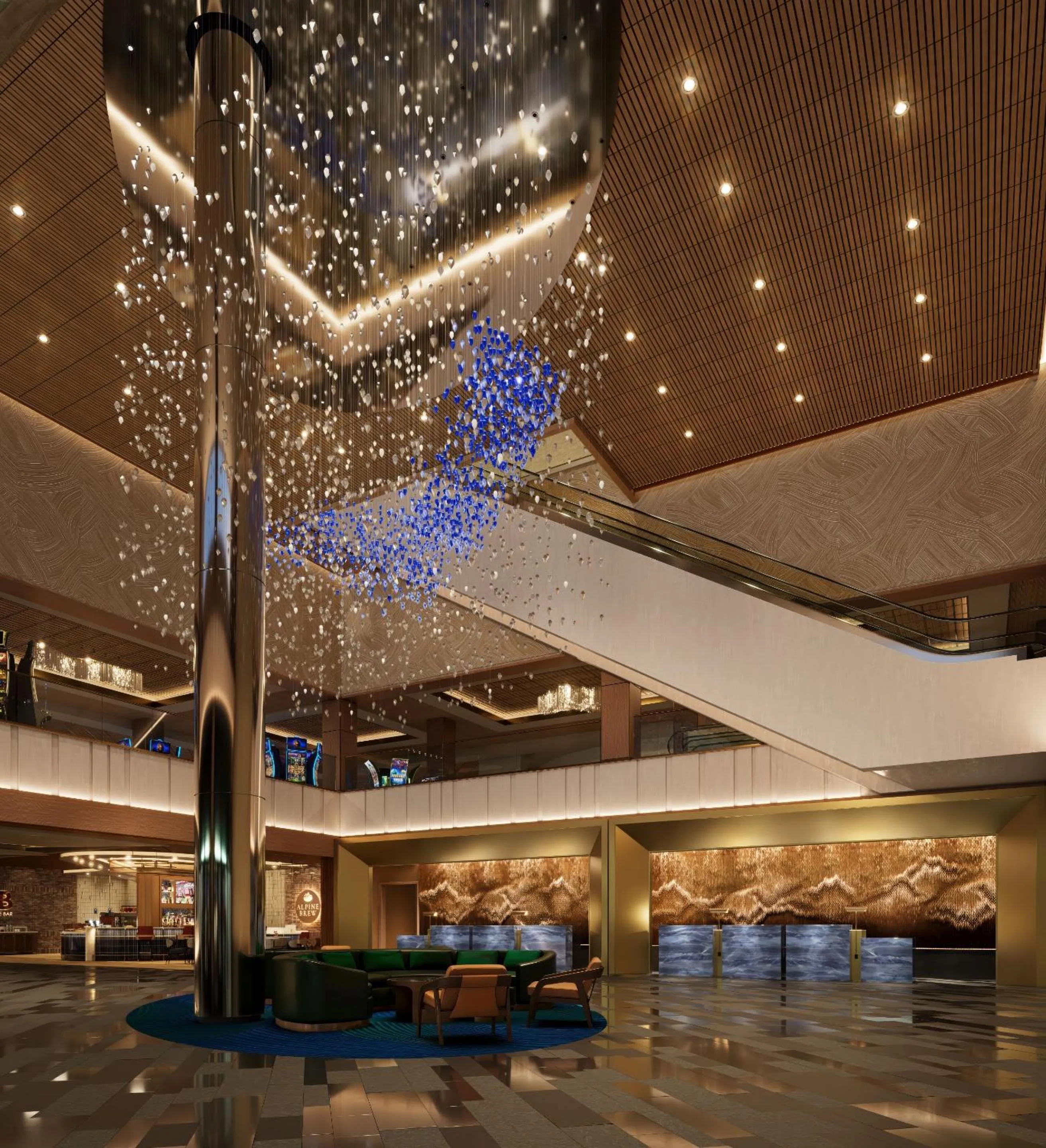 Lobby or reception in Caesars Republic Lake Tahoe, A Caesars Destination