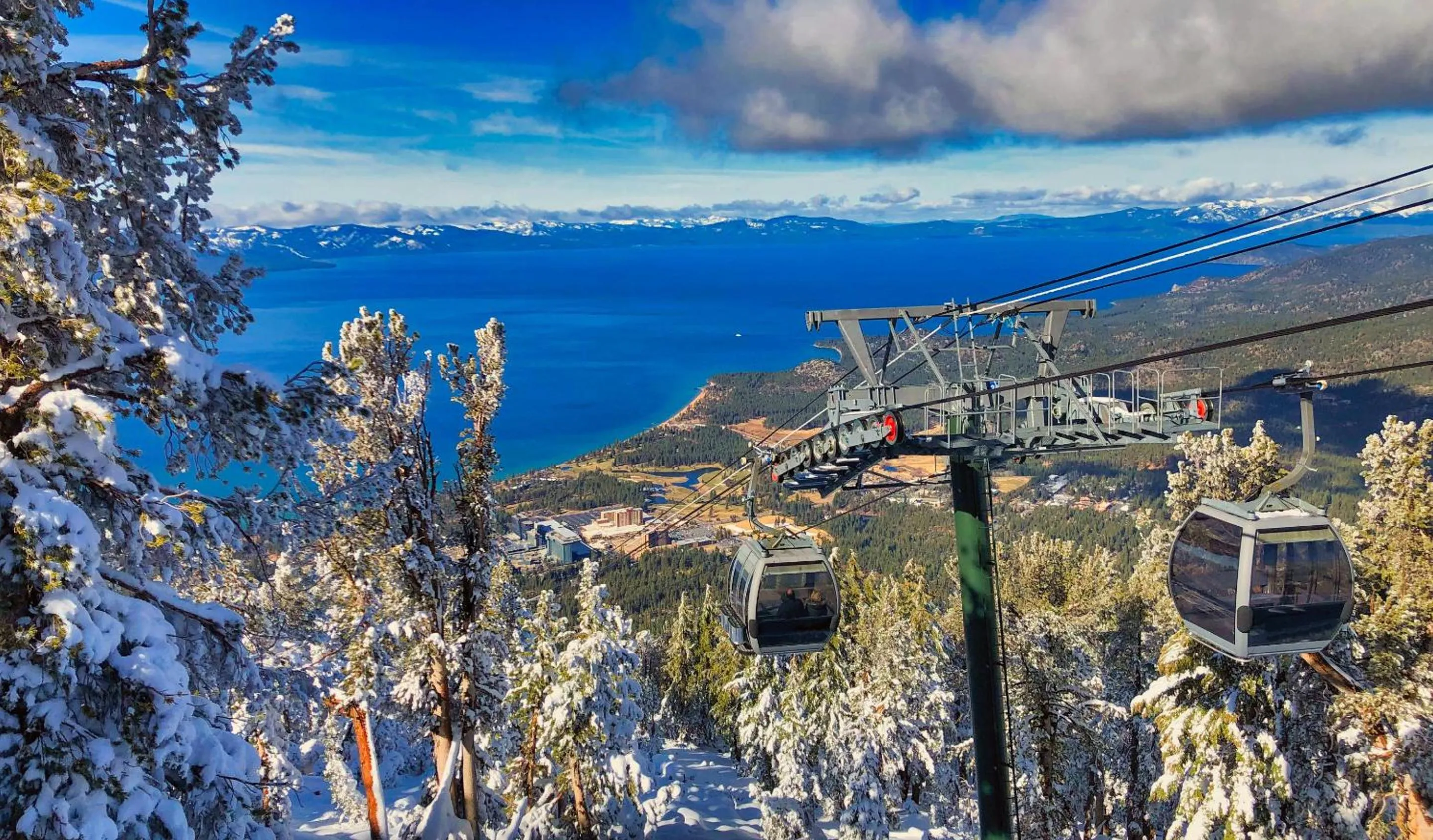 Skiing in Caesars Republic Lake Tahoe, A Caesars Destination