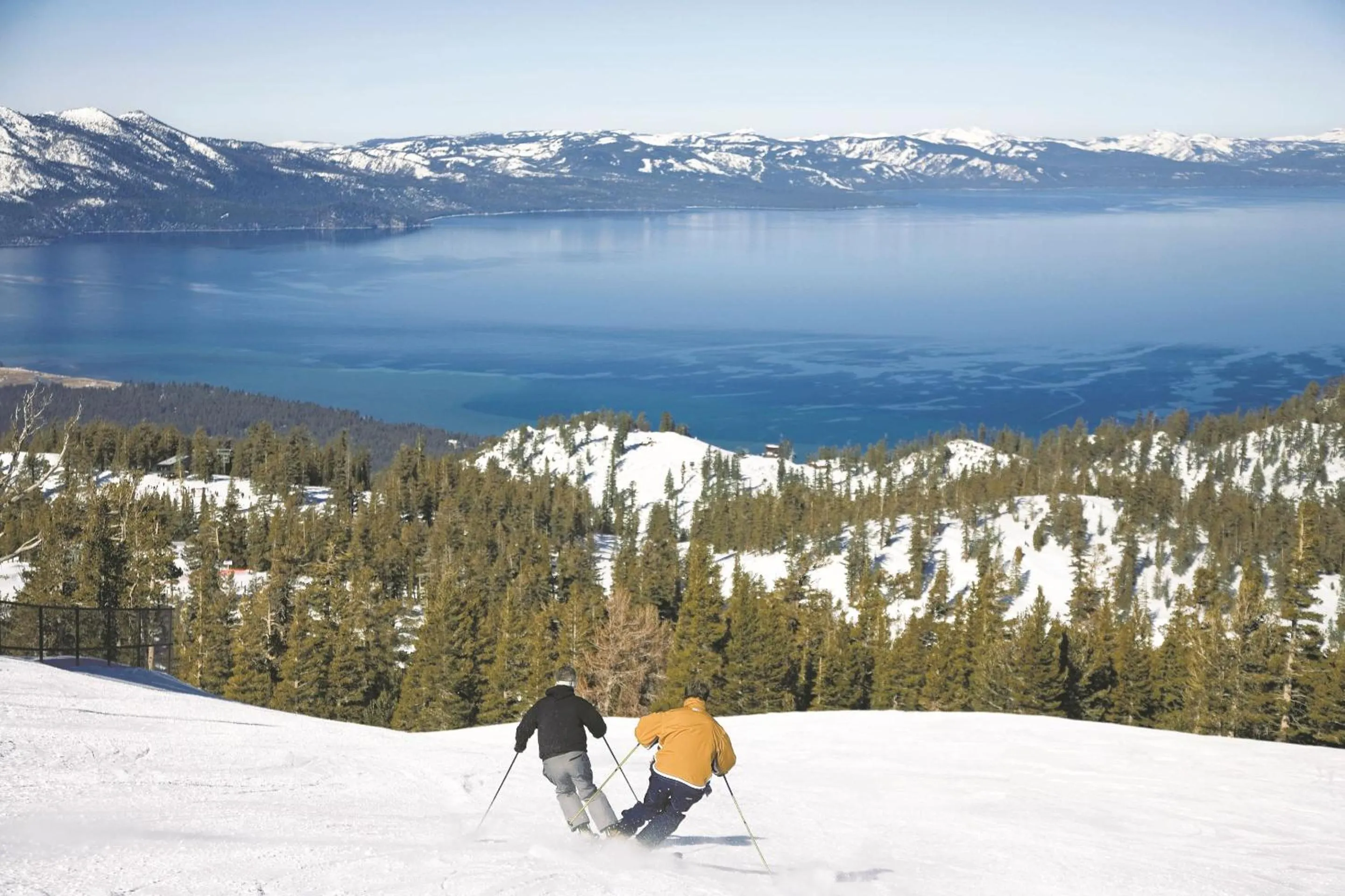 Skiing in Caesars Republic Lake Tahoe, A Caesars Destination