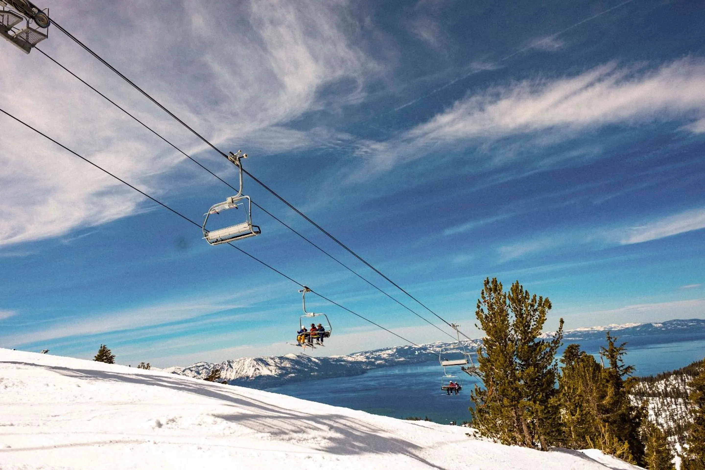 Skiing in Caesars Republic Lake Tahoe, A Caesars Destination