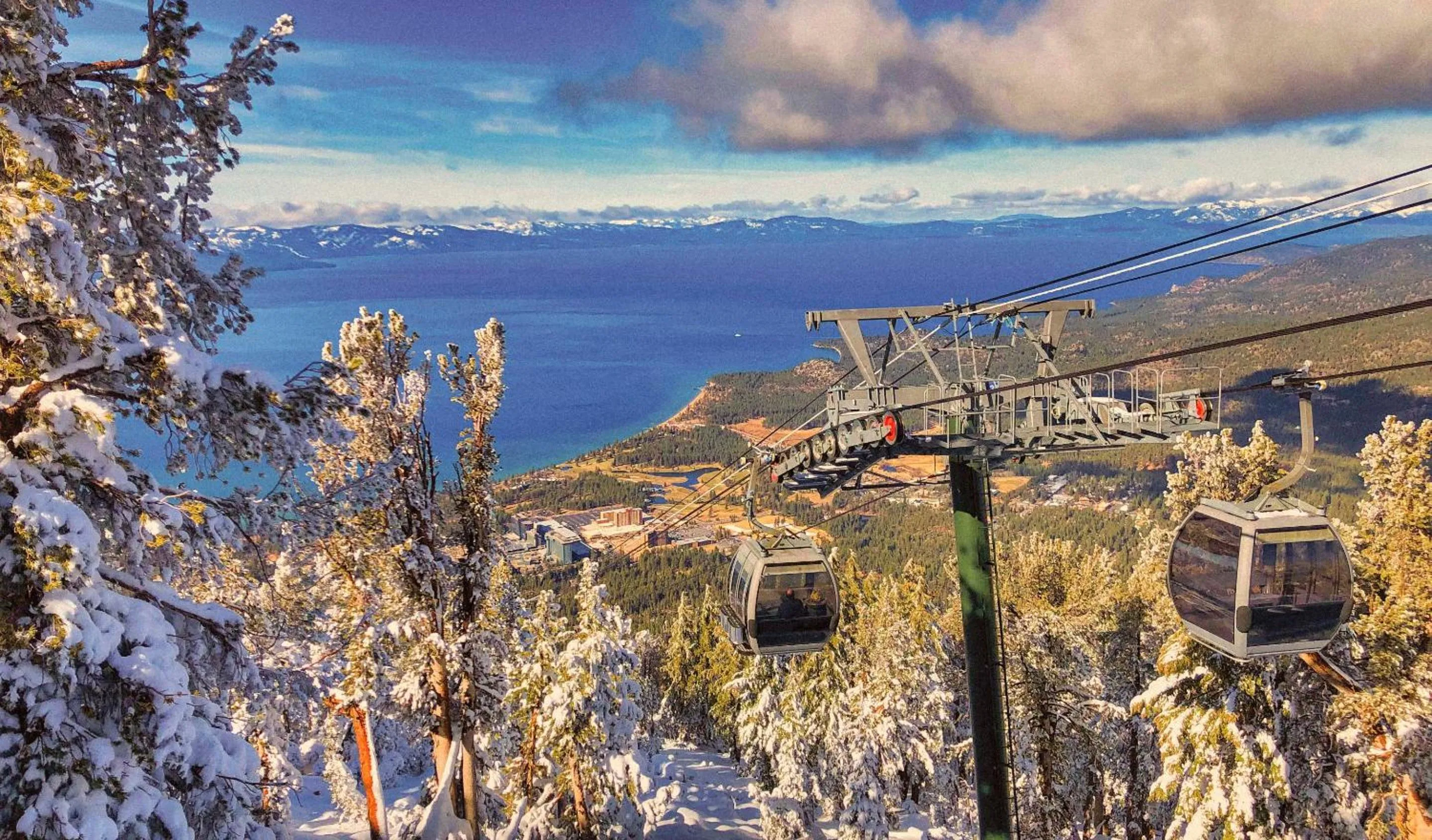Skiing in Caesars Republic Lake Tahoe, A Caesars Destination