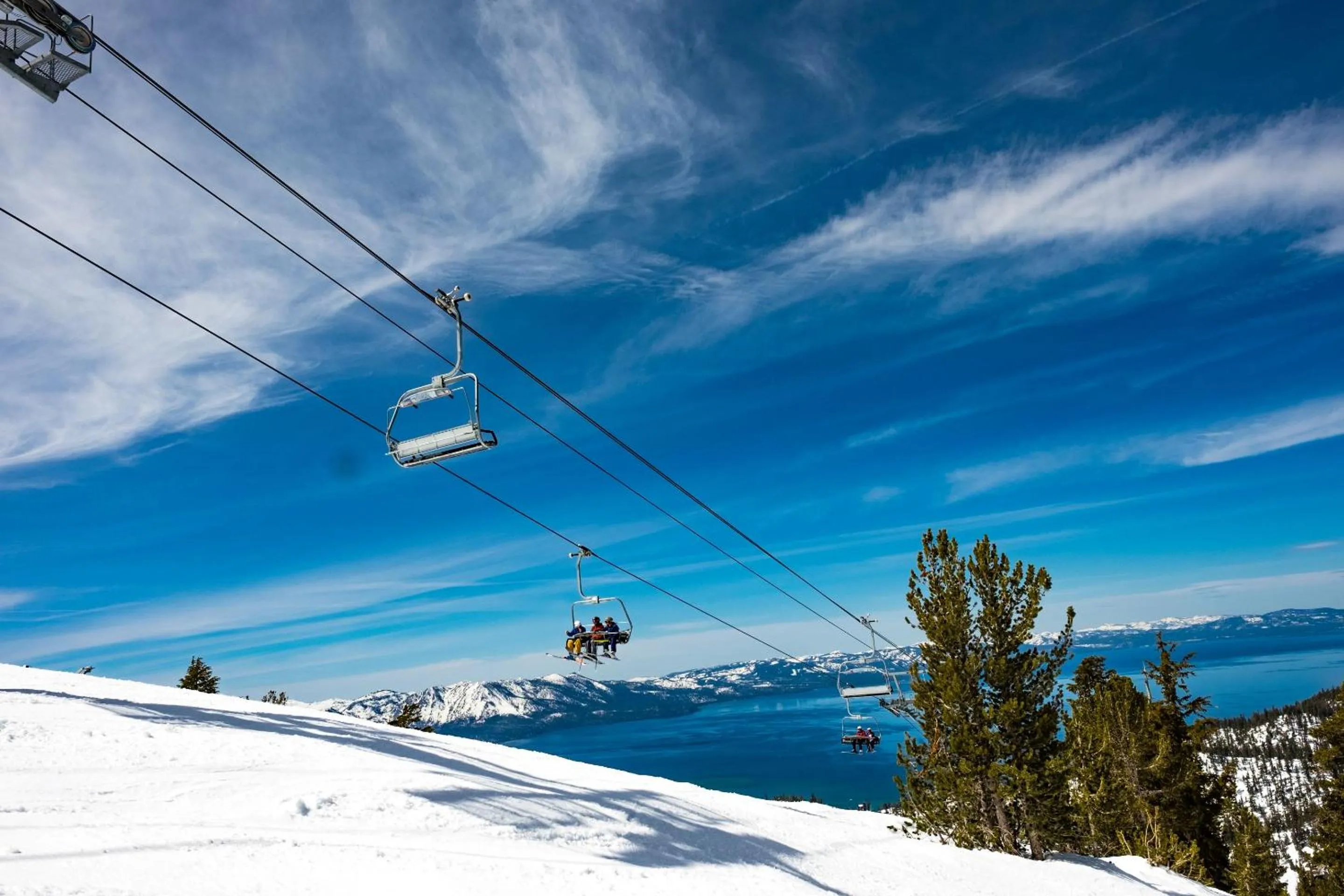 Skiing in Caesars Republic Lake Tahoe, A Caesars Destination
