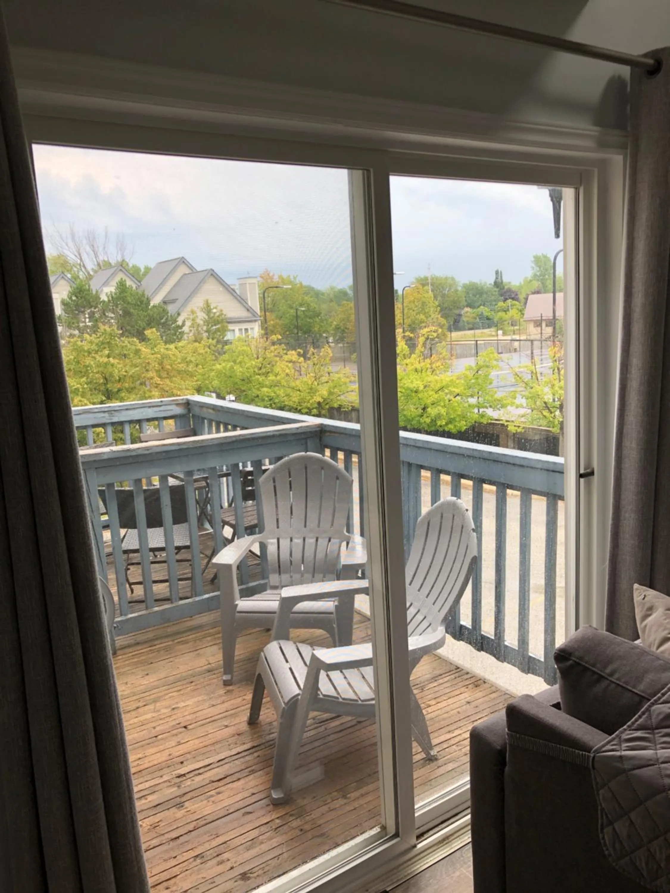Balcony/Terrace in Artistic Hillside Loft