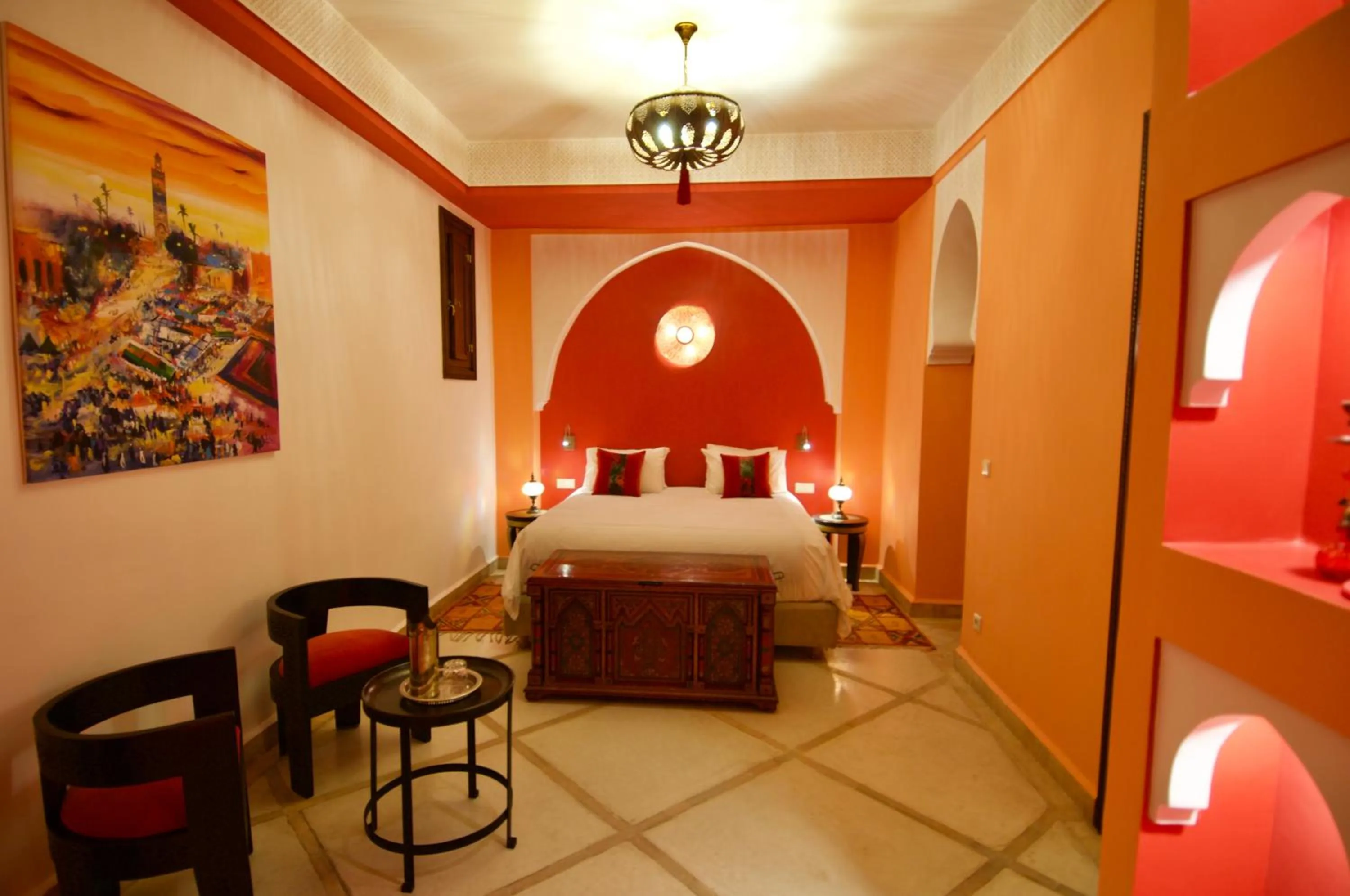 Photo of the whole room, Bed in La Claire Fontaine