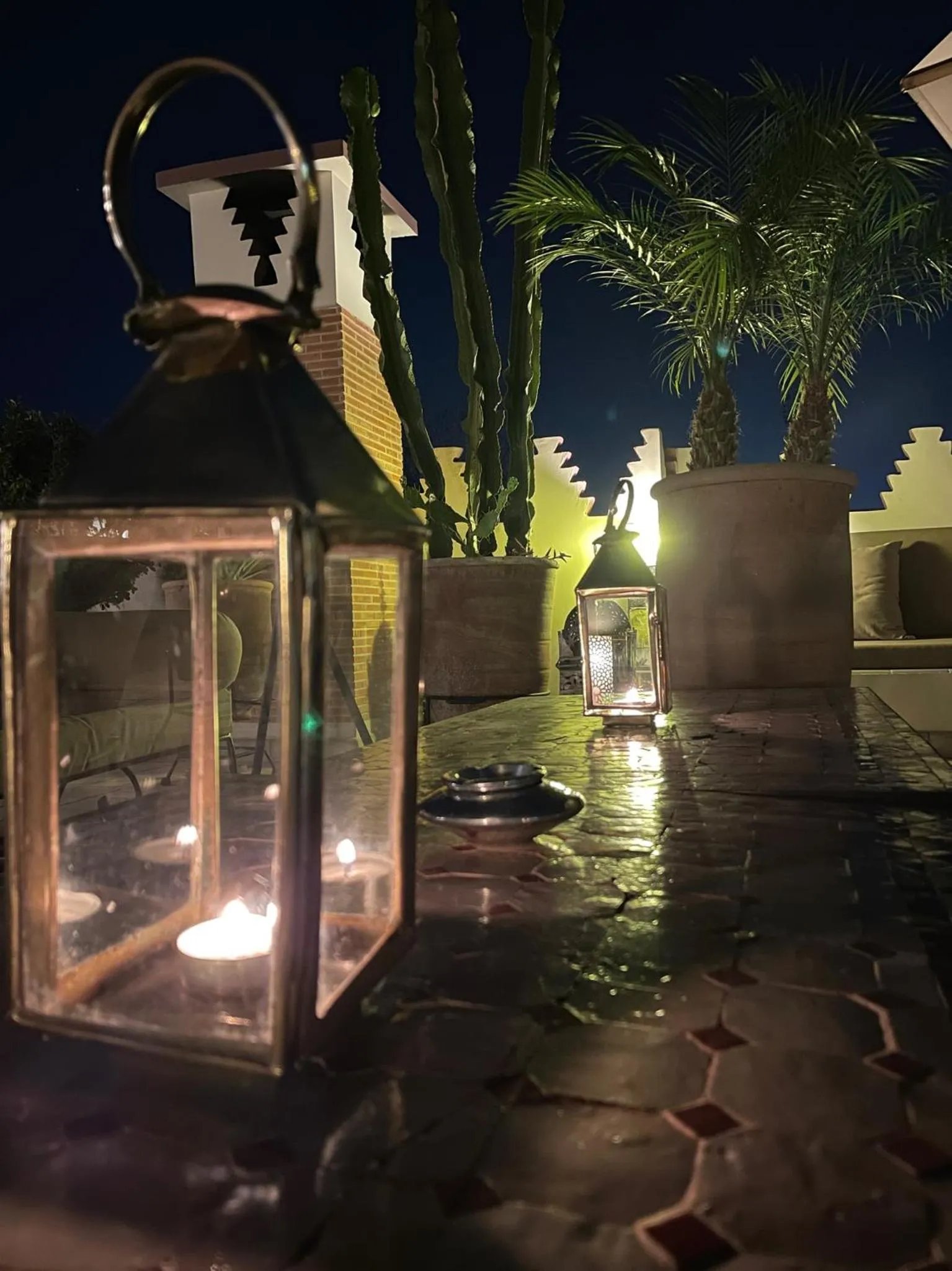 Balcony/Terrace in La Claire Fontaine