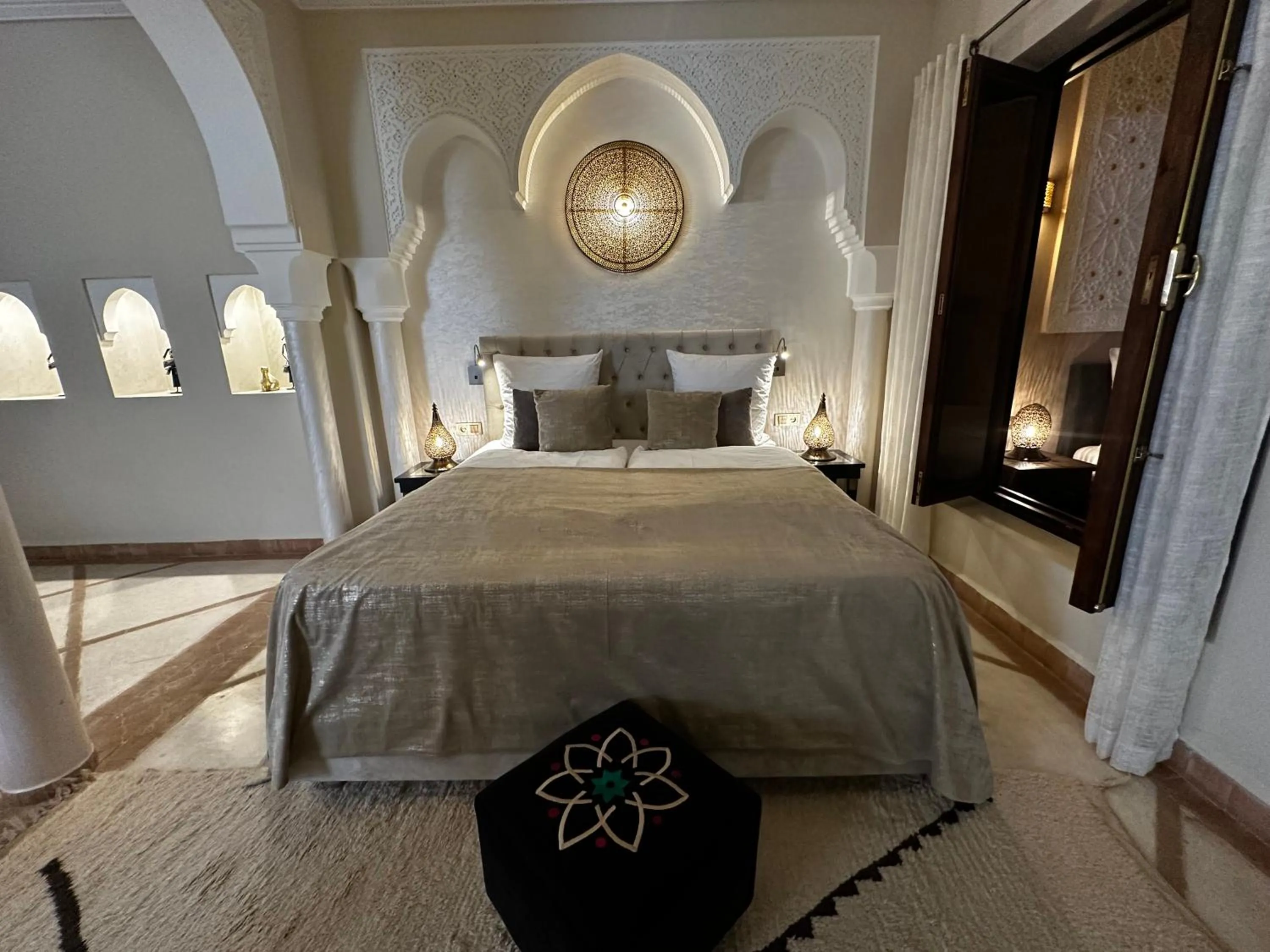 Bed in La Claire Fontaine