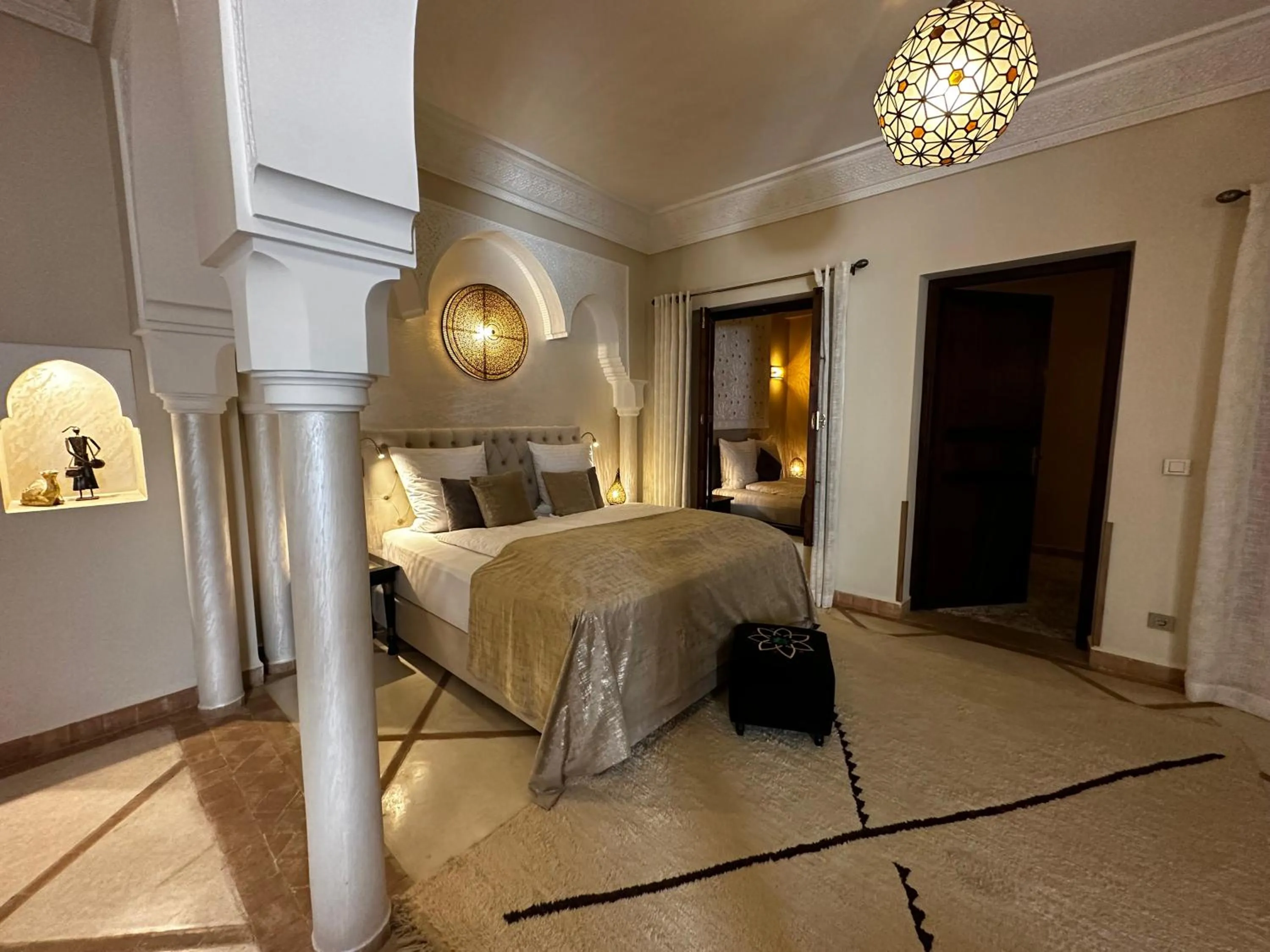 Bed in La Claire Fontaine