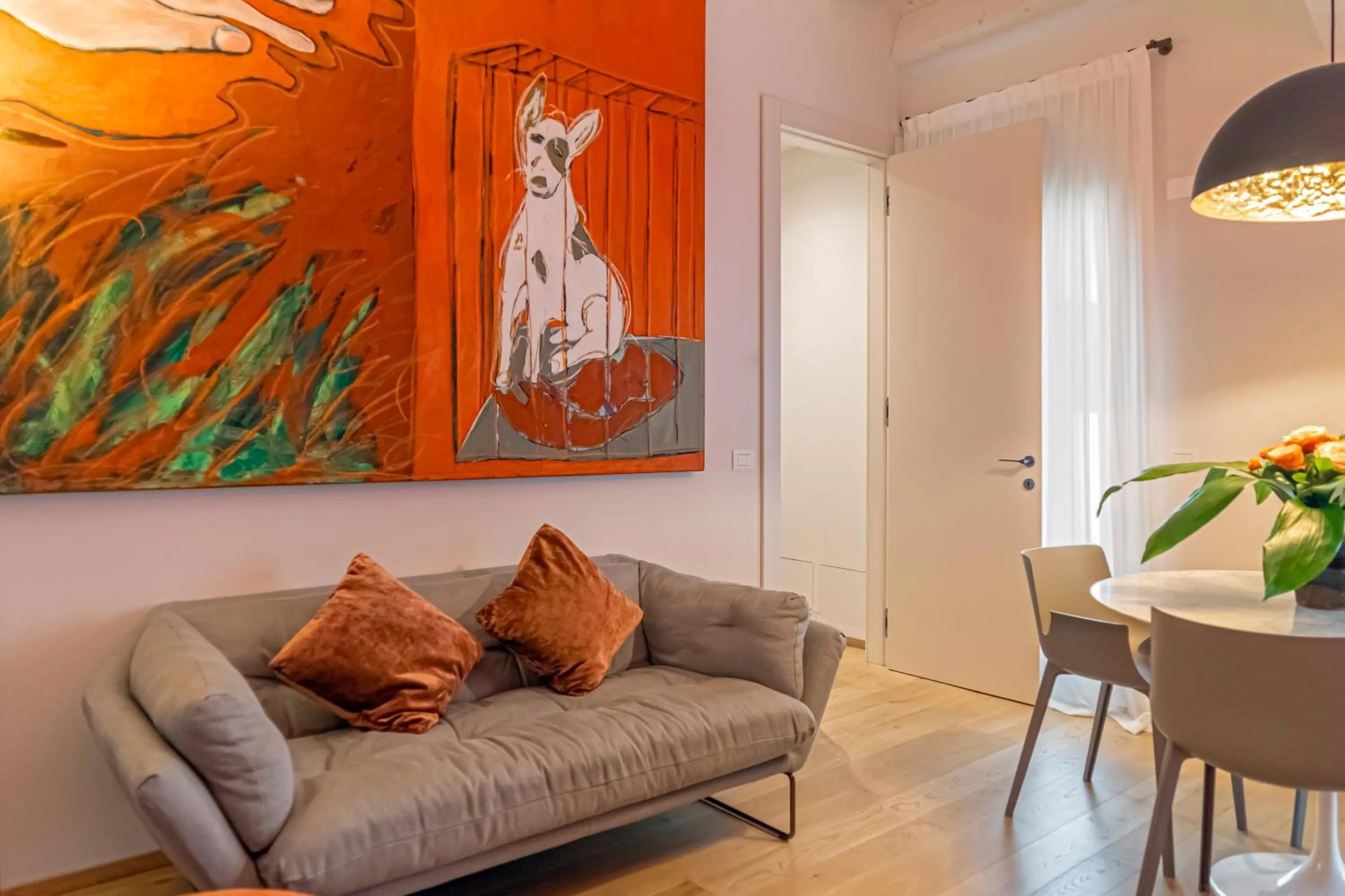 Living room in LEONI DI COLLALTO PALACE