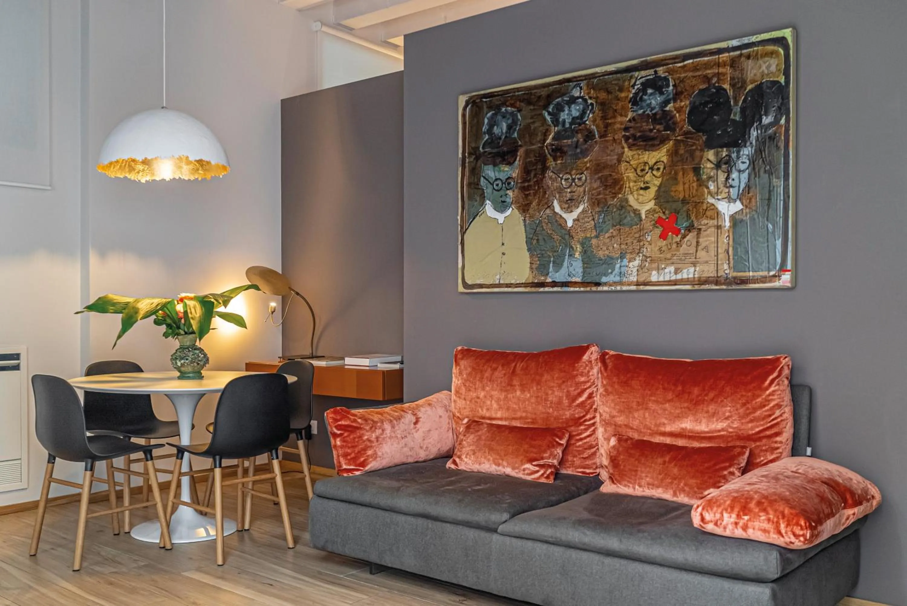 Living room in LEONI DI COLLALTO PALACE